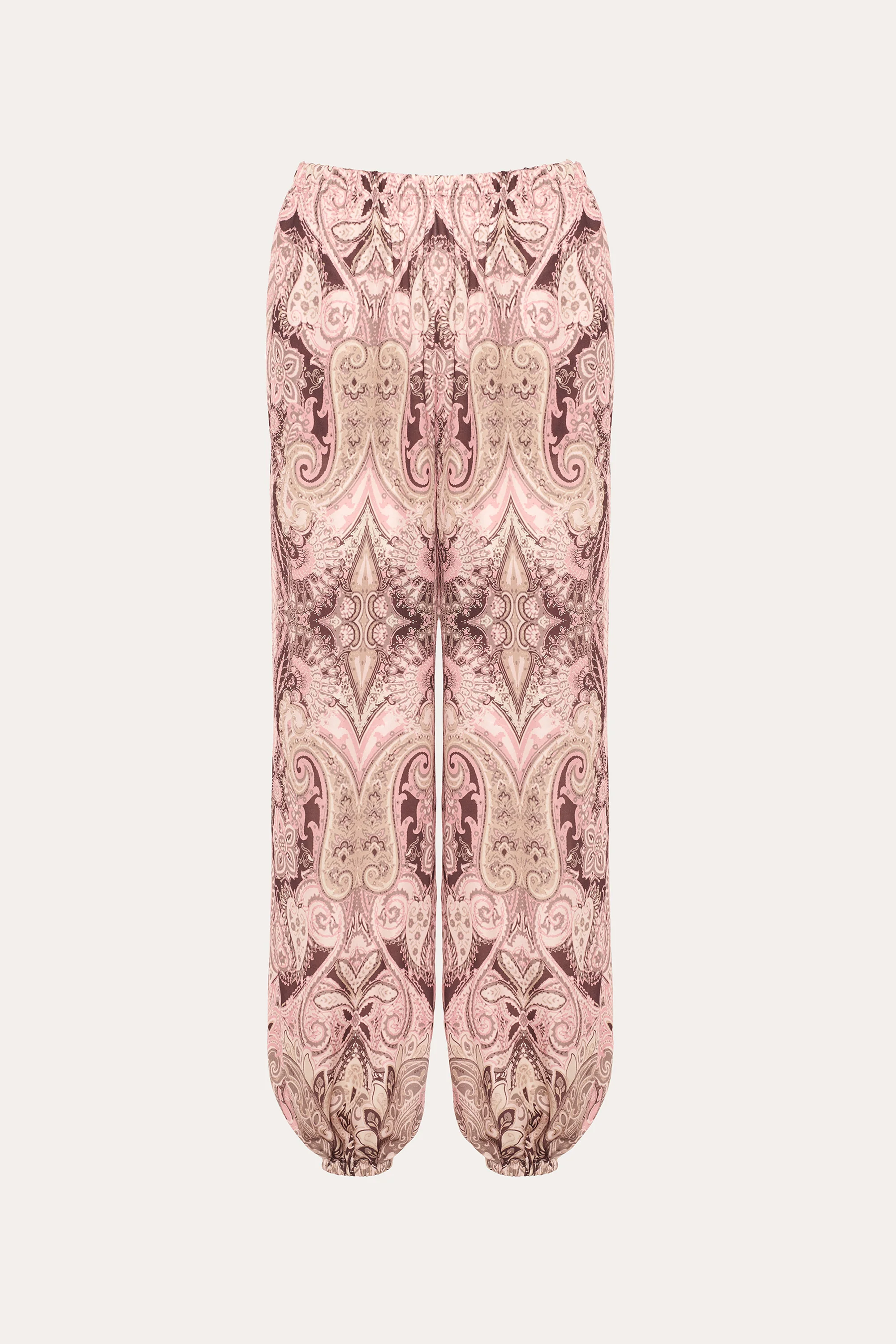 Annie Silk Palazzo Pant - Image 2