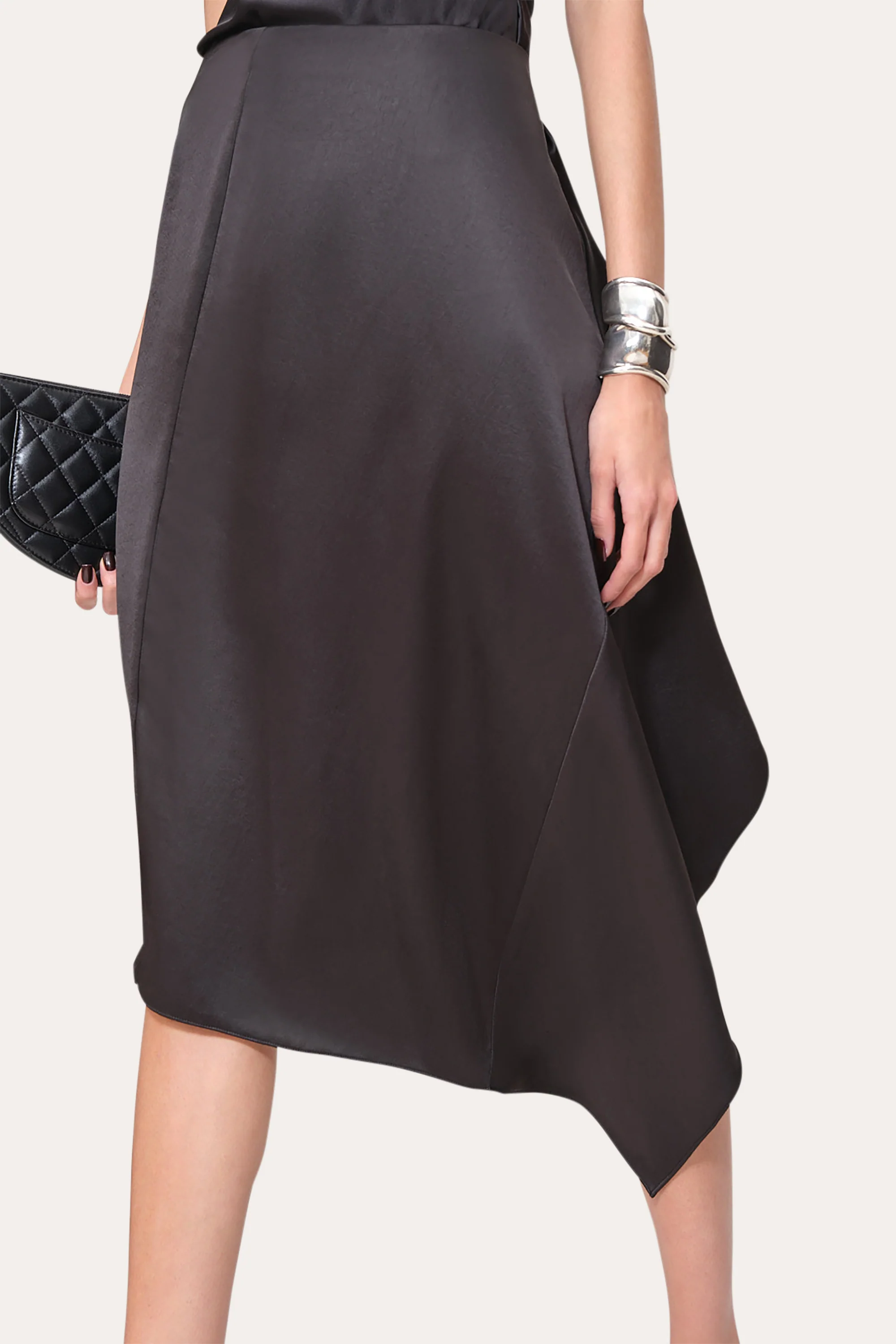 Asymmetric Hem Skirt - Image 3