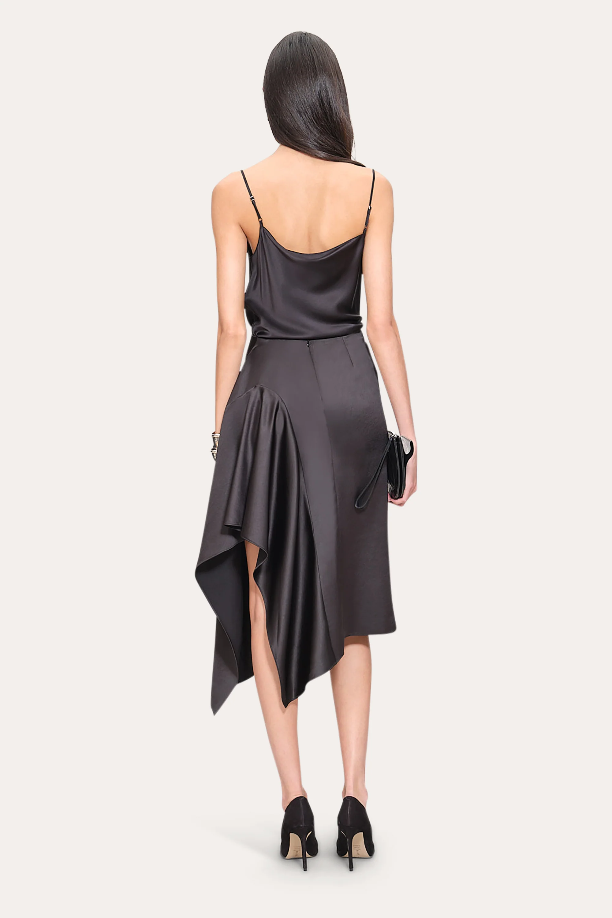 Asymmetric Hem Skirt - Image 4