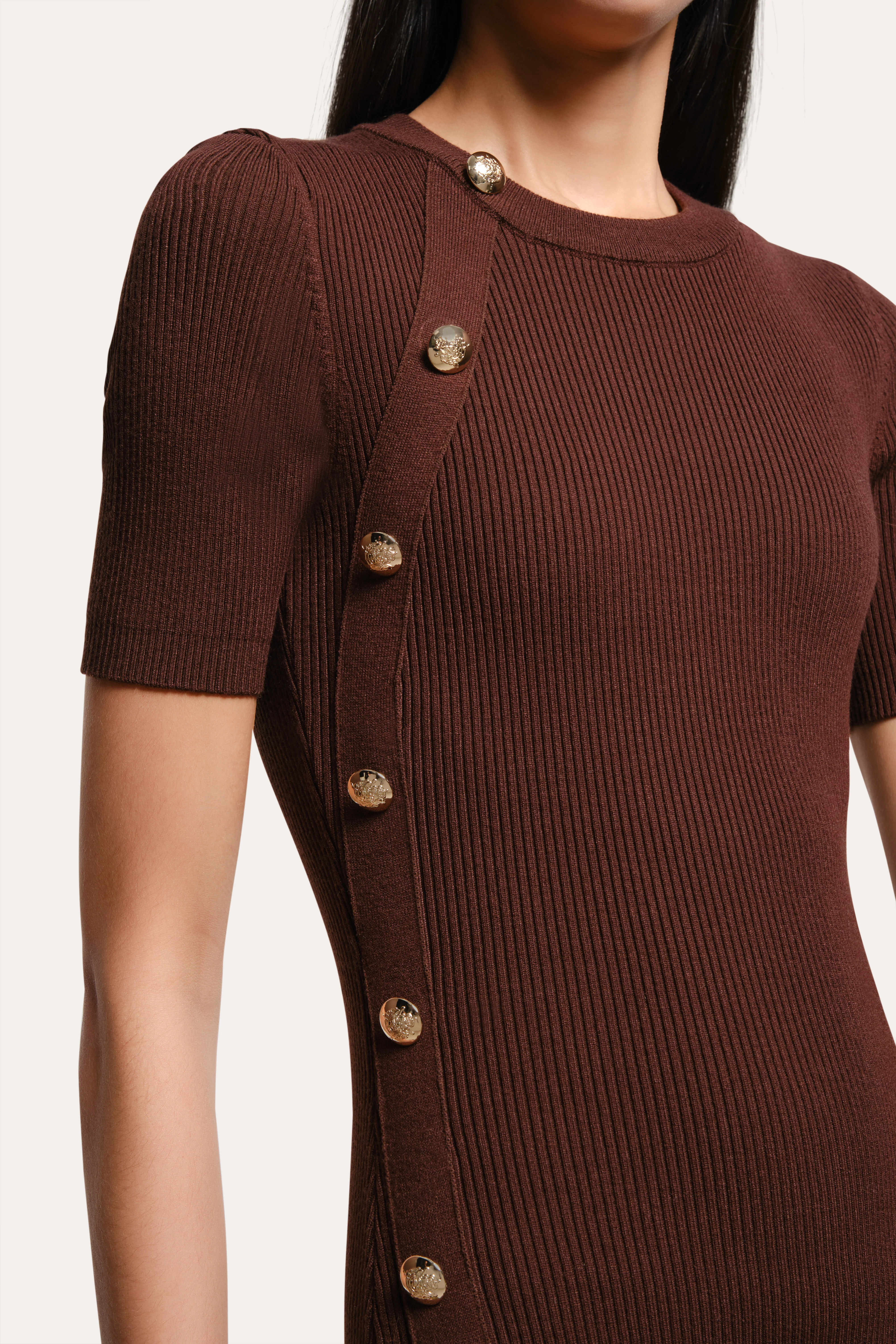 Bella Ribbed Dress - Image 3