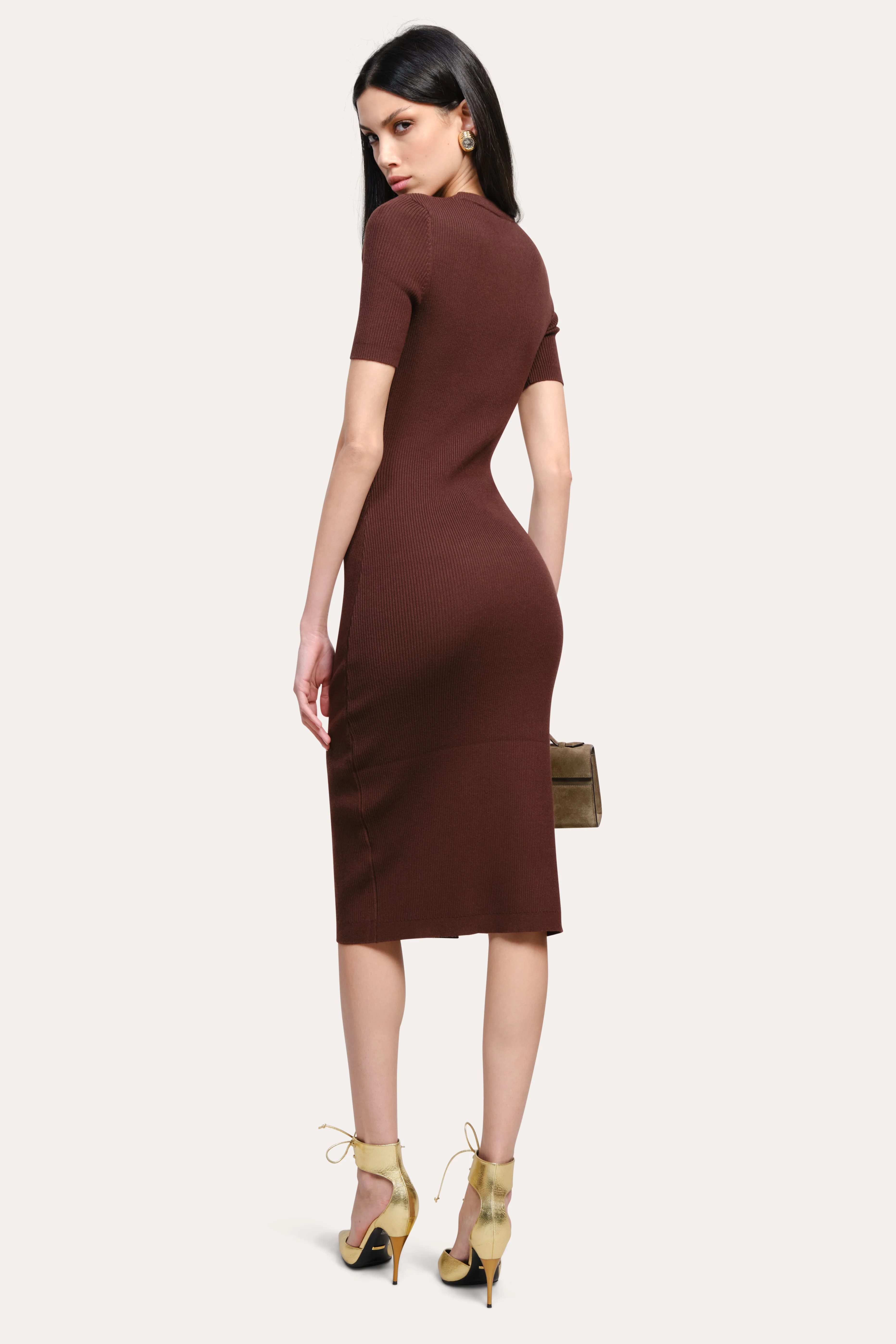 Bella Ribbed Dress - Image 4