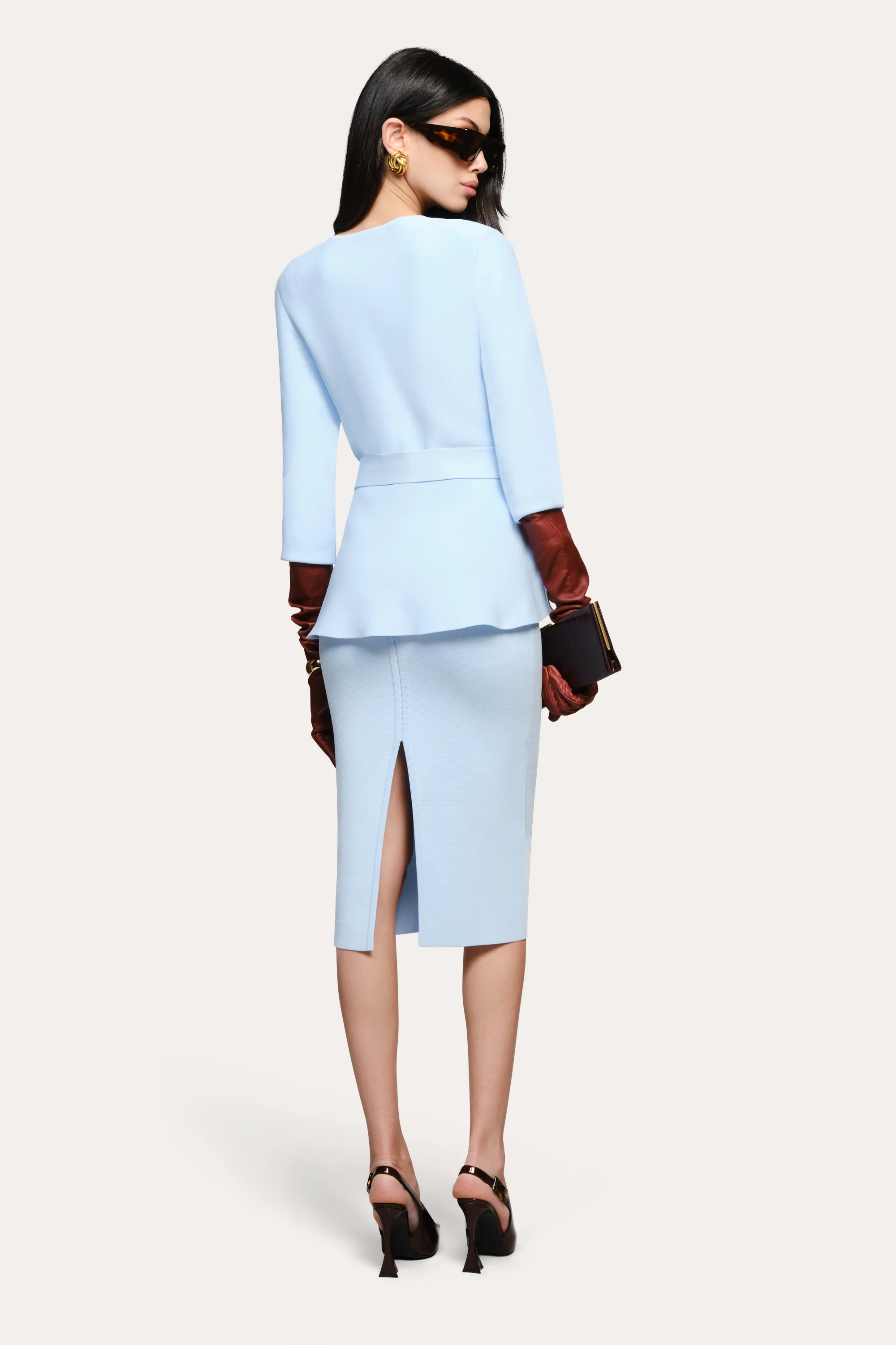 Blair Milano Sculpt Peplum Top - Image 4