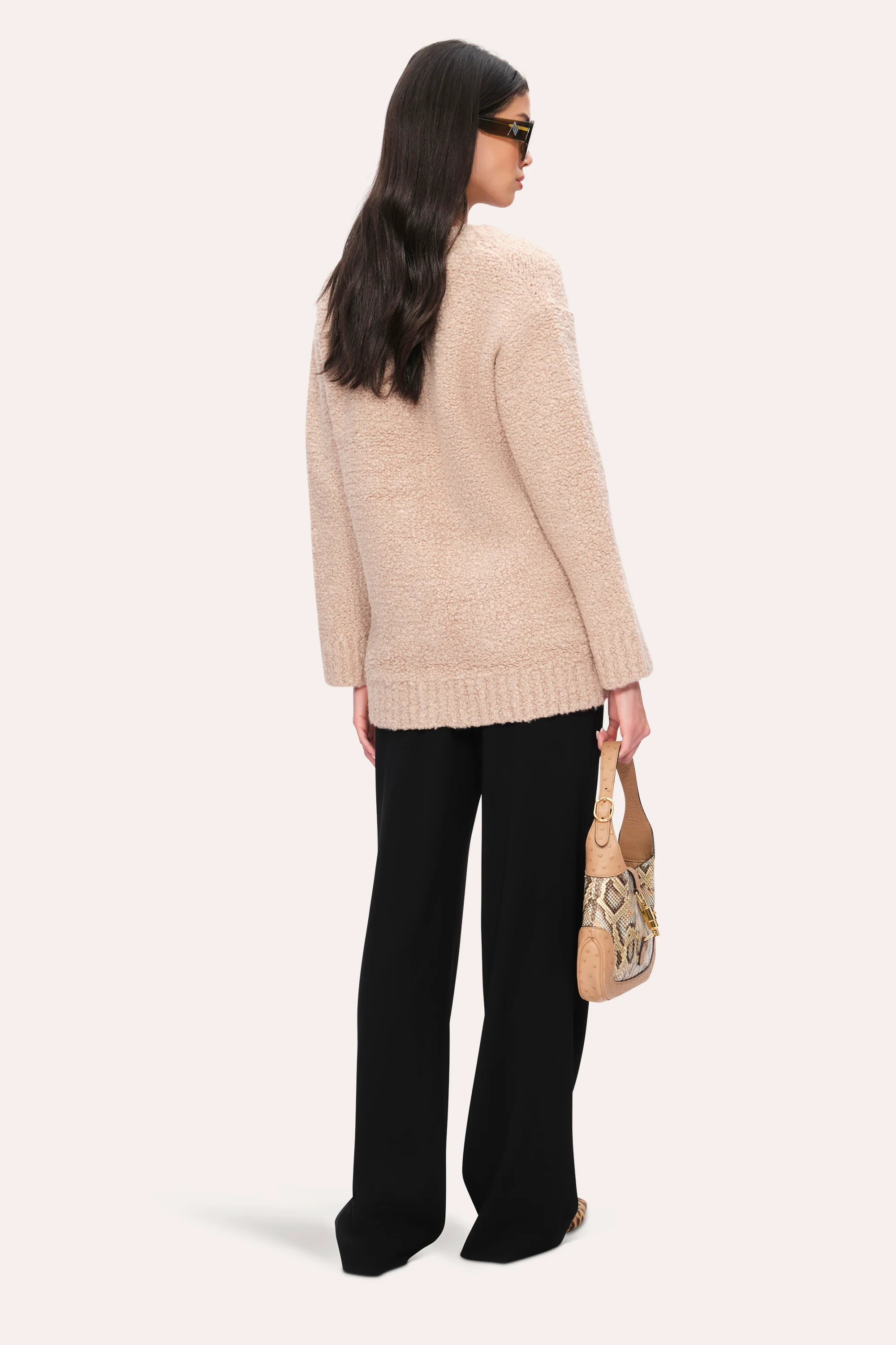 Boucle Merino Cardigan - Image 4