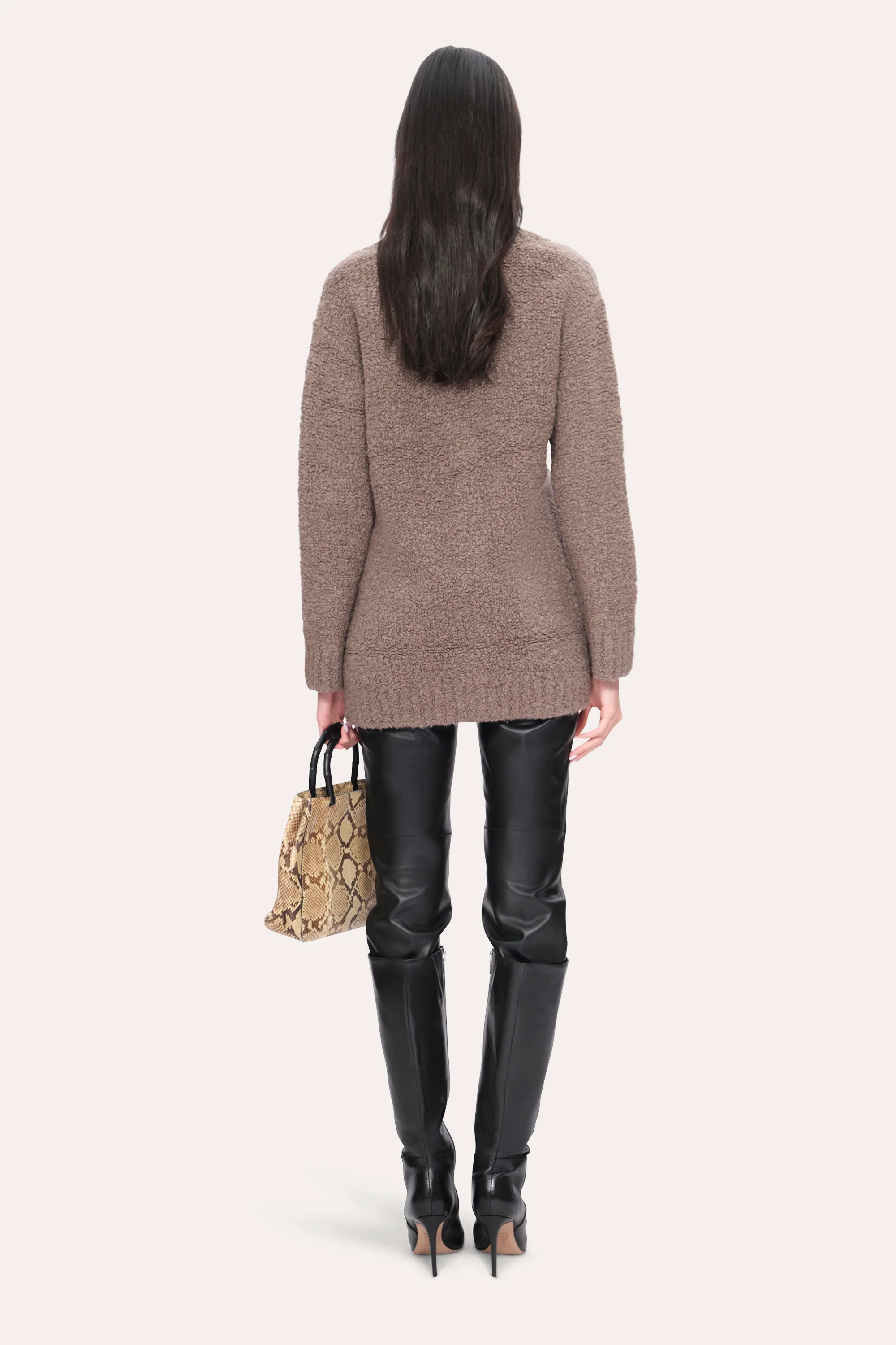 Boucle Merino Cardigan - Image 4