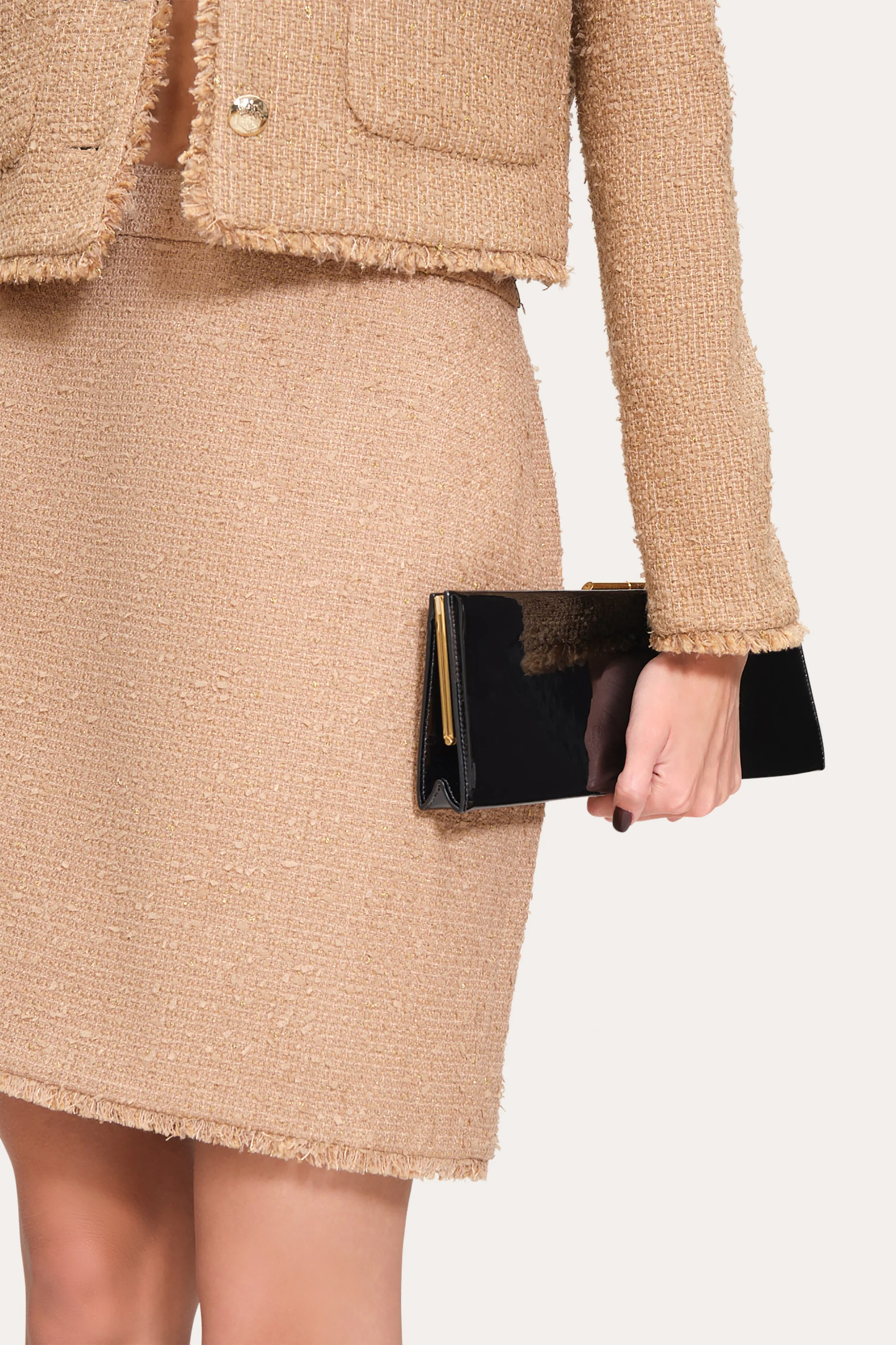 Boucle Tweed Skirt - Image 3