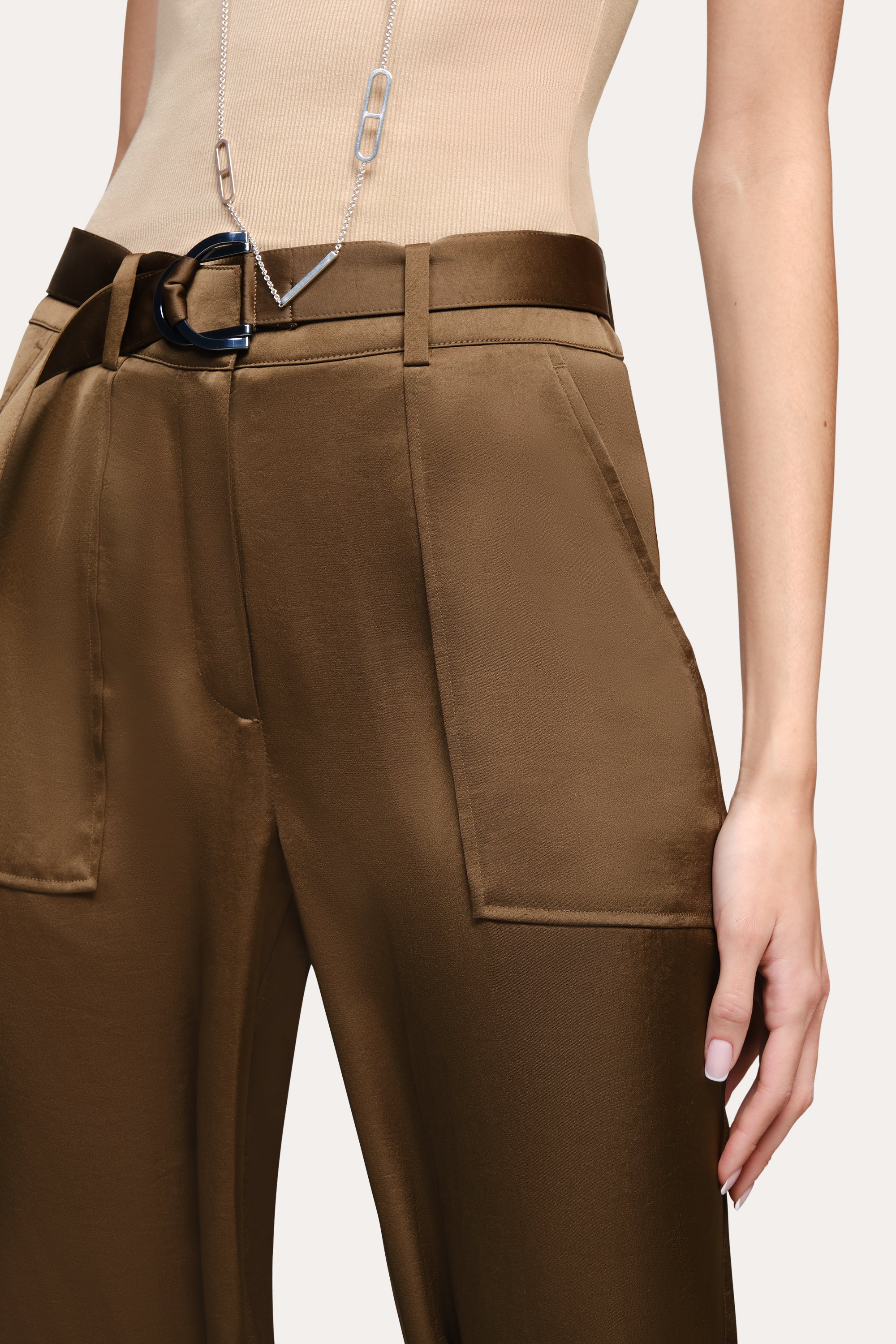 Olivia Satin Pants - Image 3