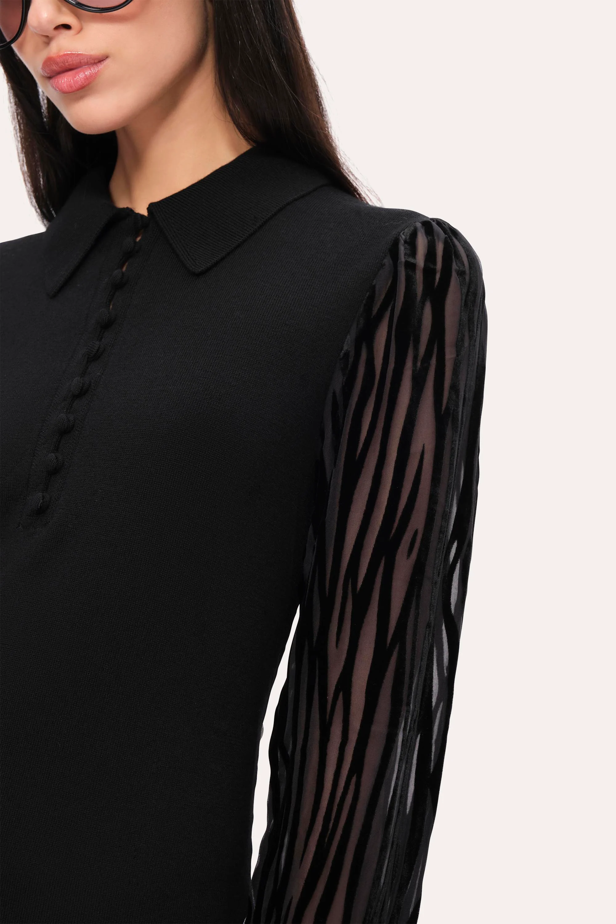 Burnout Polo Sweater - Image 3