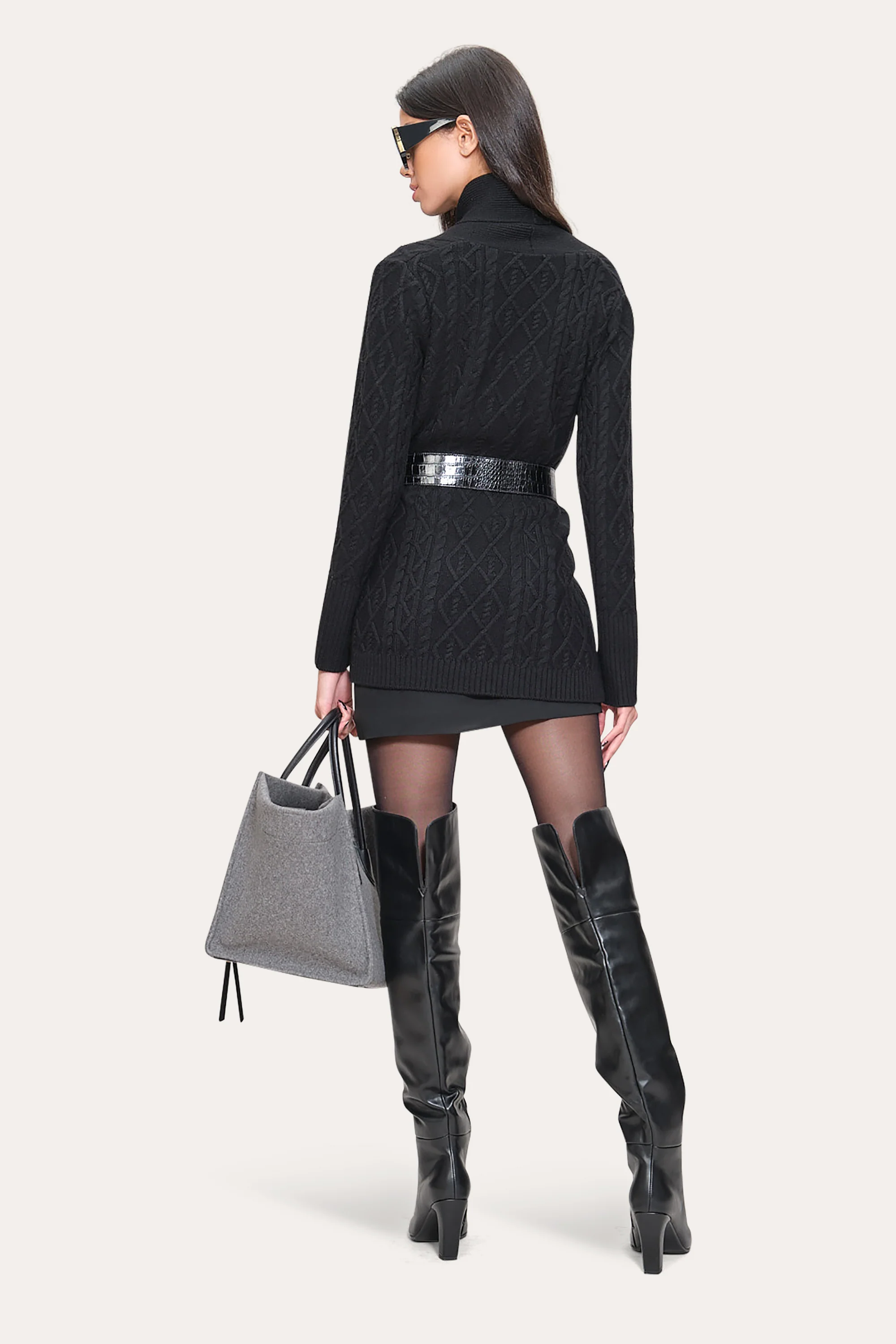 Cable Knit Cardigan - Image 4