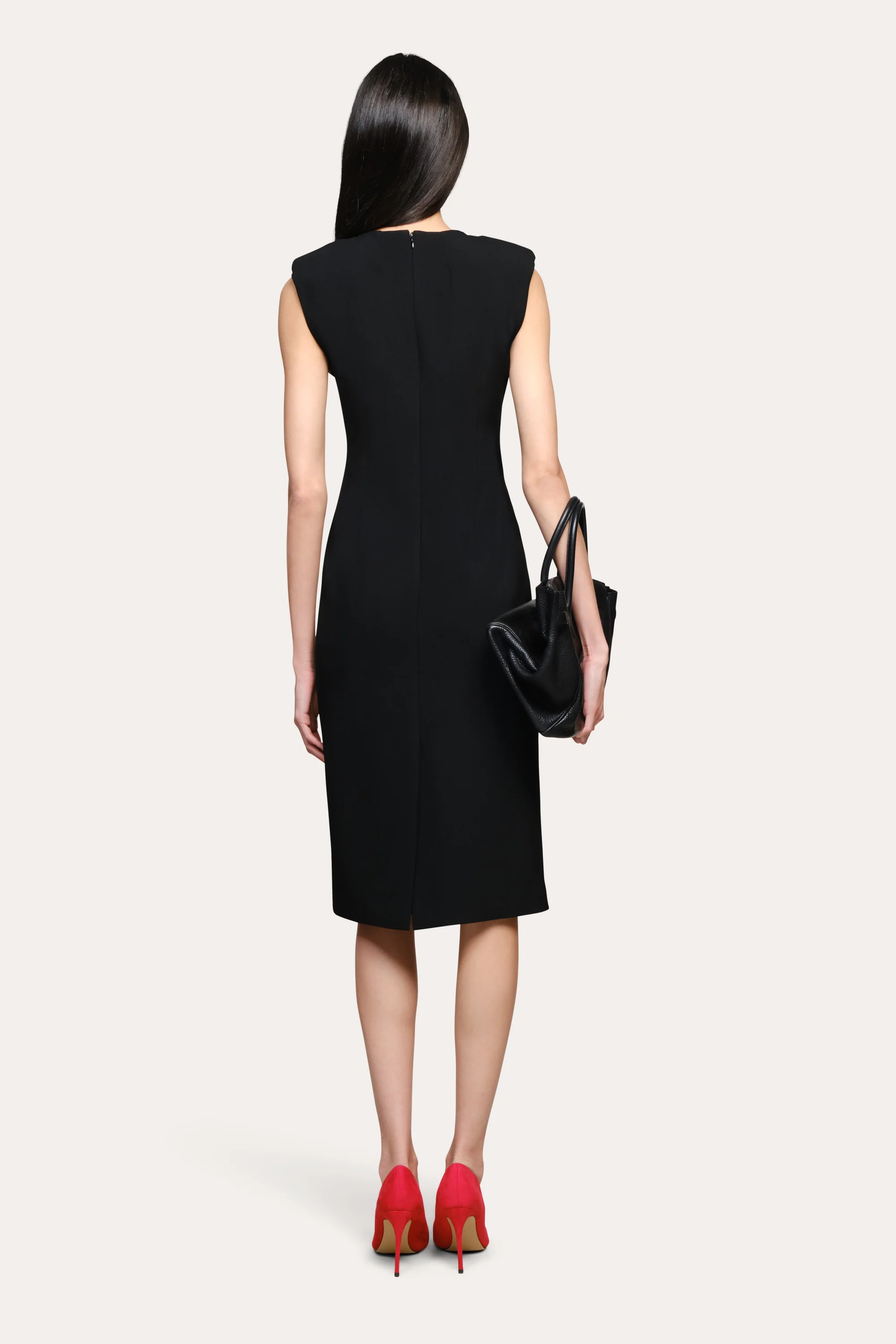 Camille Crepe Dress - Image 4