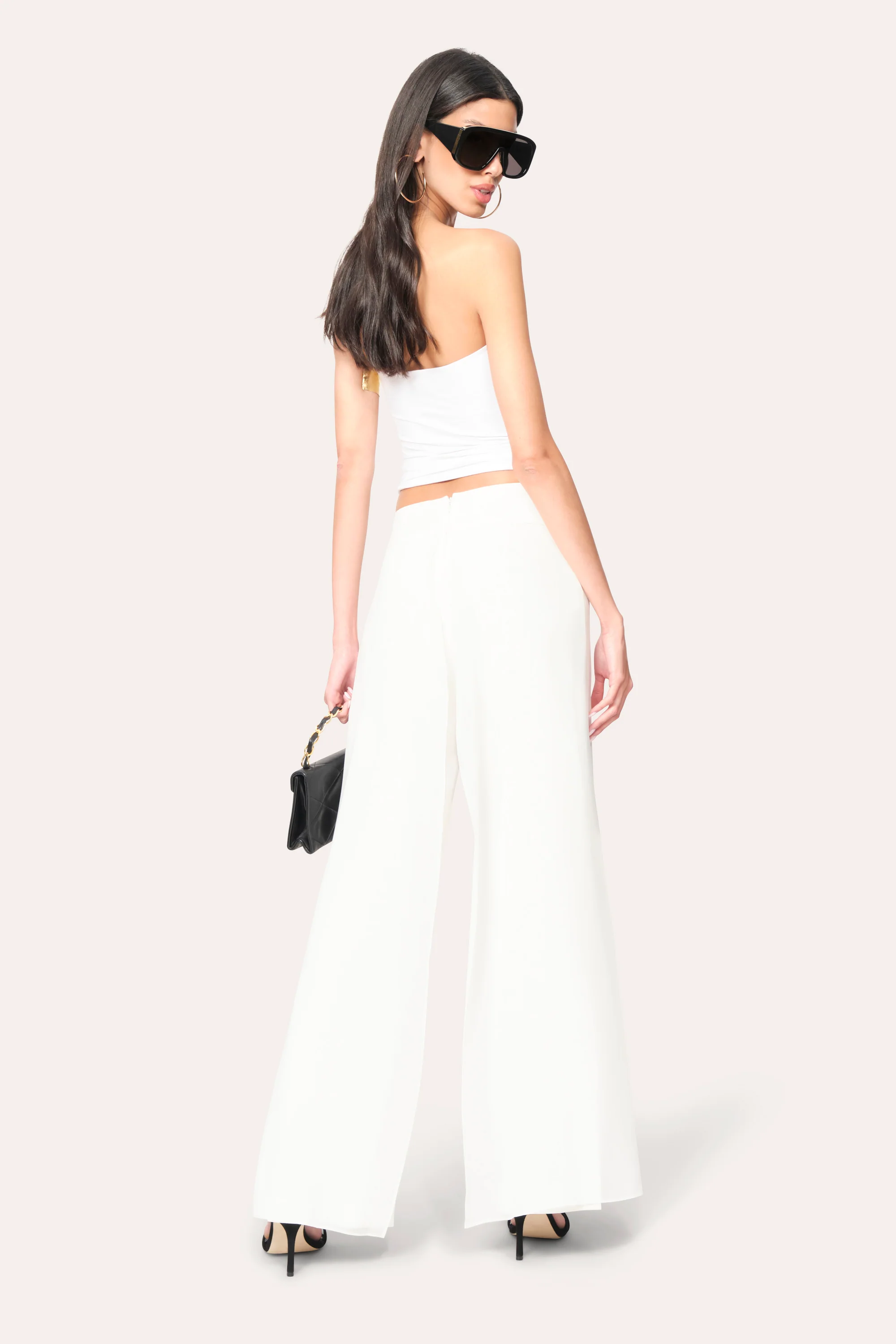 Chiffon Panel Pant - Image 4