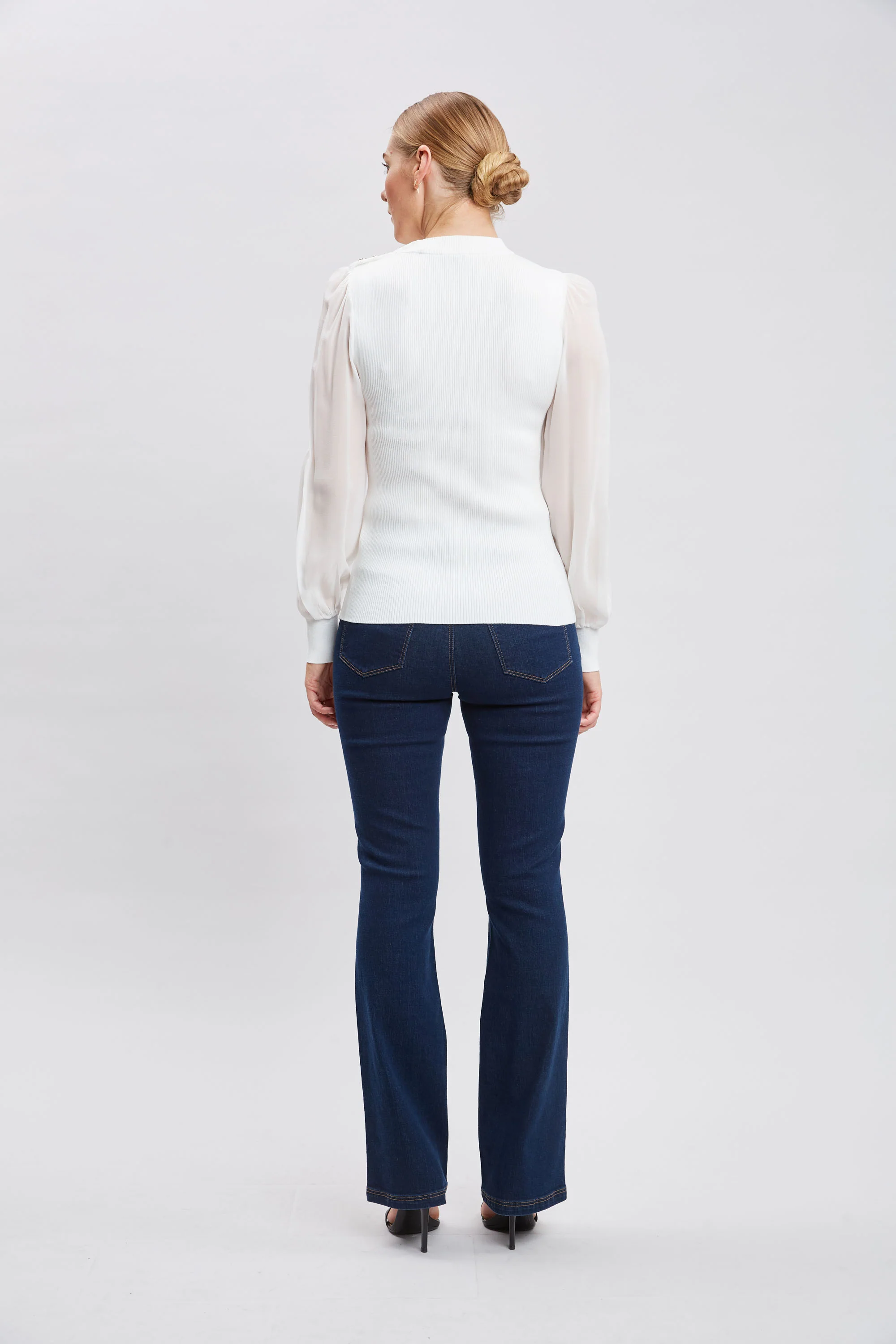 Chiffon Sleeve Knit - Image 4