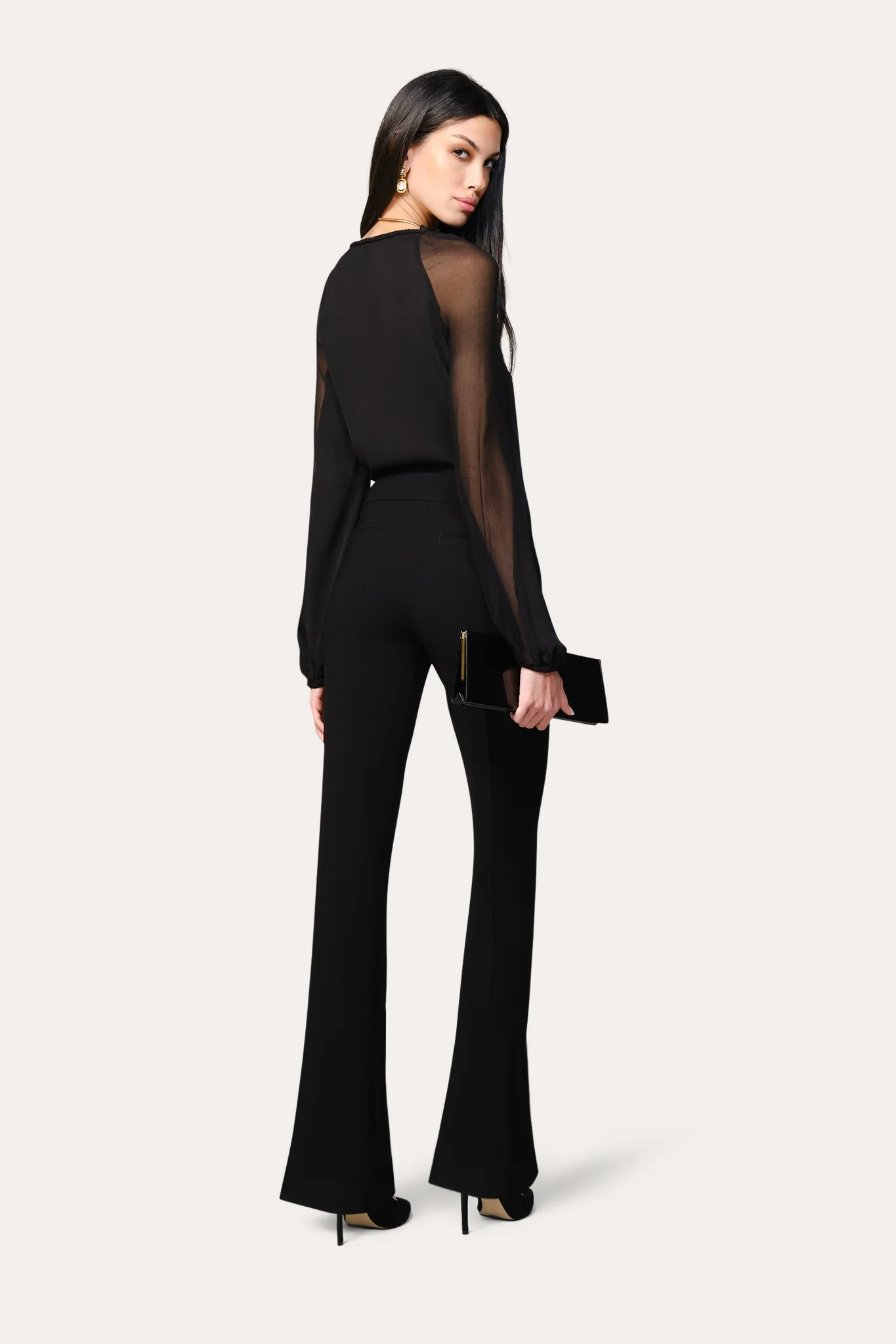 Silk Chiffon Blouse - Image 4