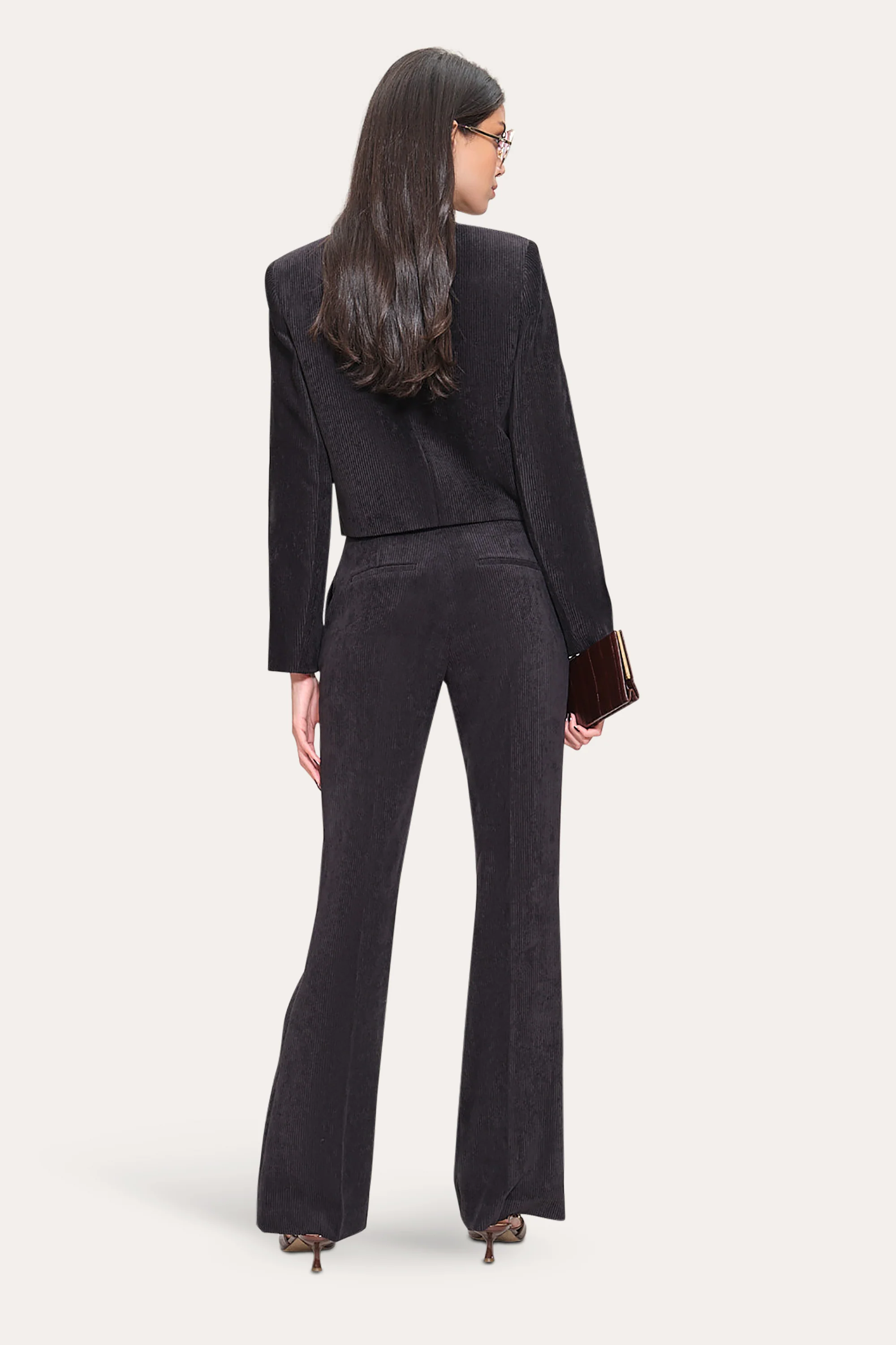Cropped Corduroy Jacket - Image 4