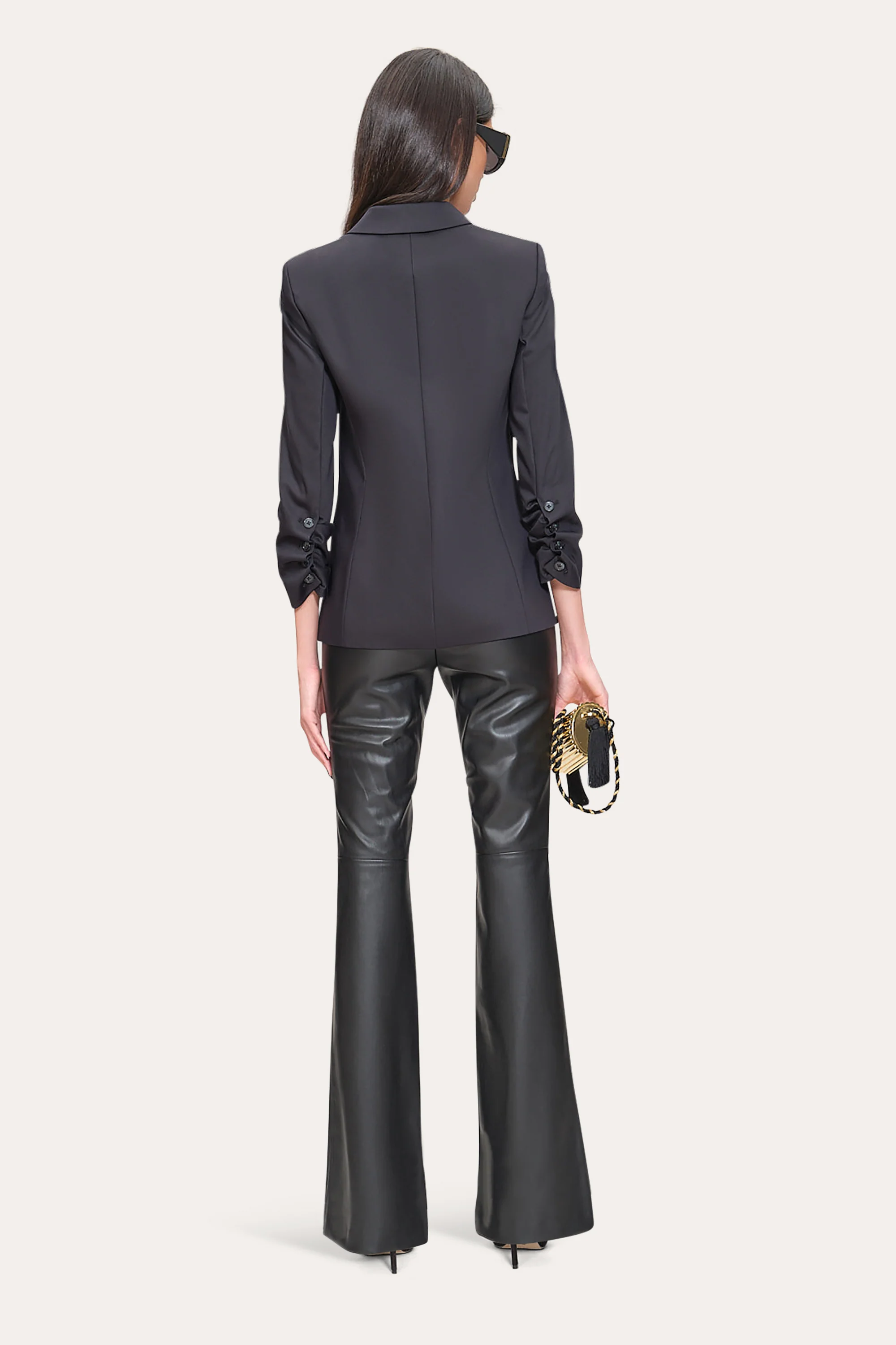 Cotton Panel Blazer - Image 4