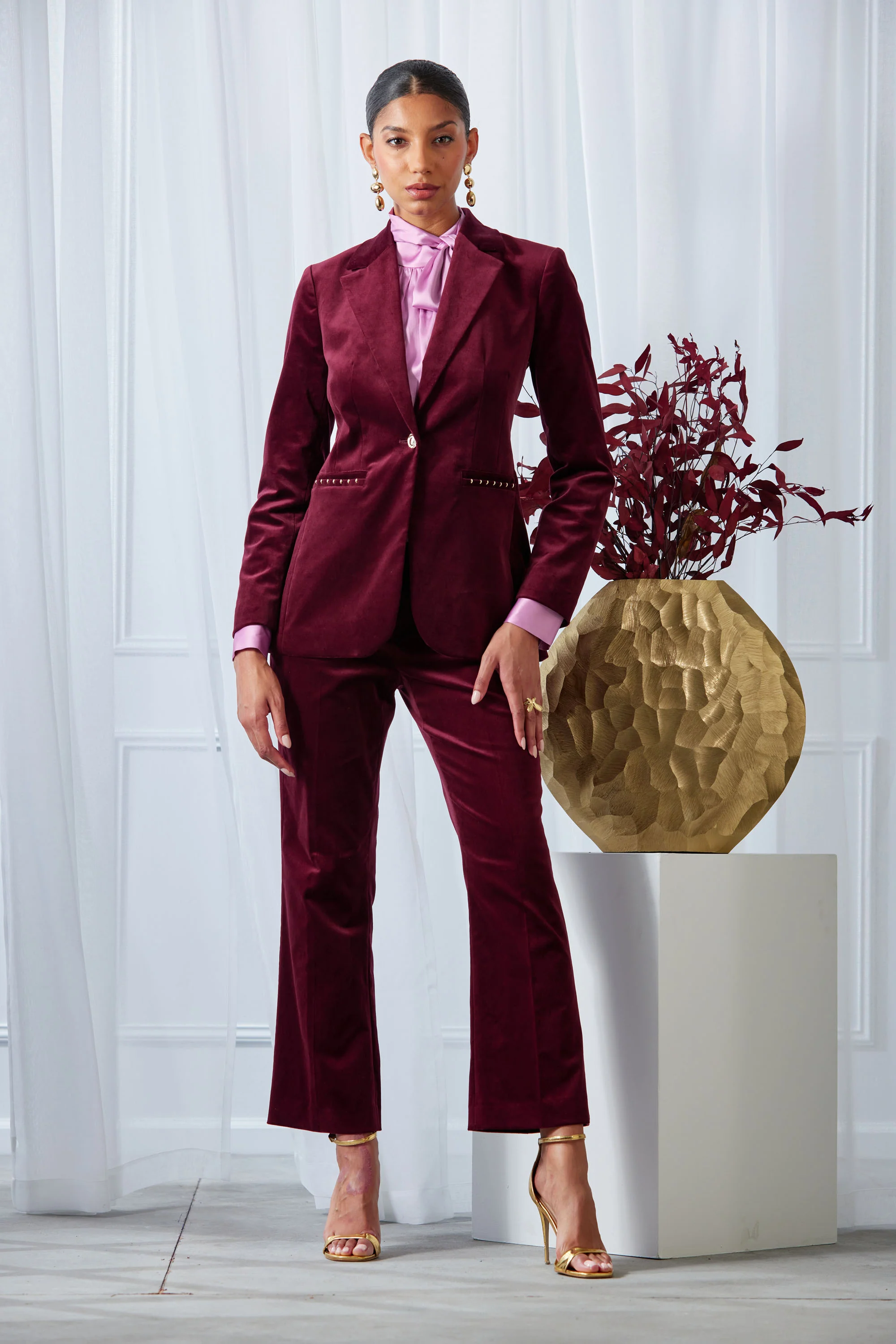 Cotton Velvet Flare - Image 6
