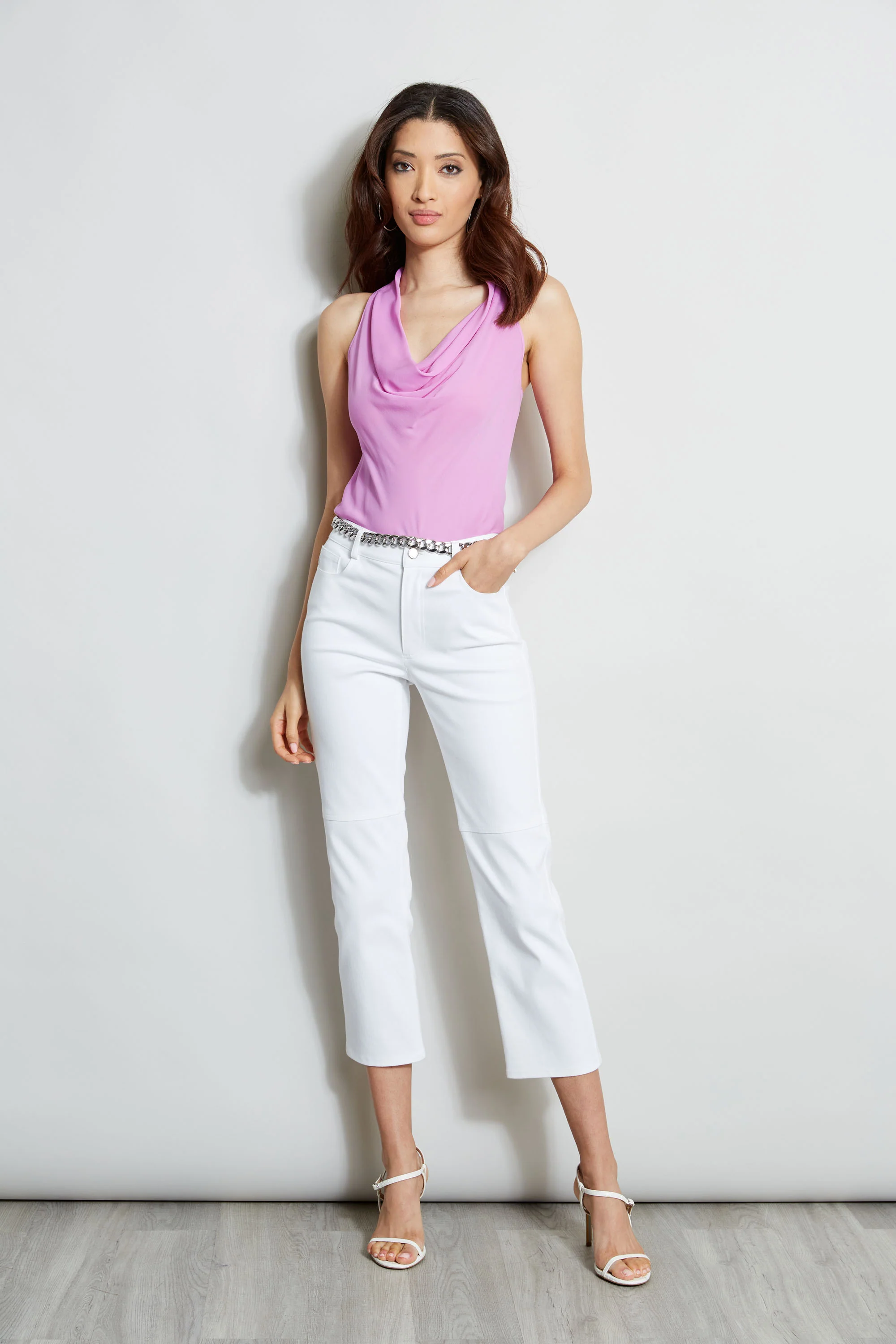 Cowl Halter Shirt - Image 3
