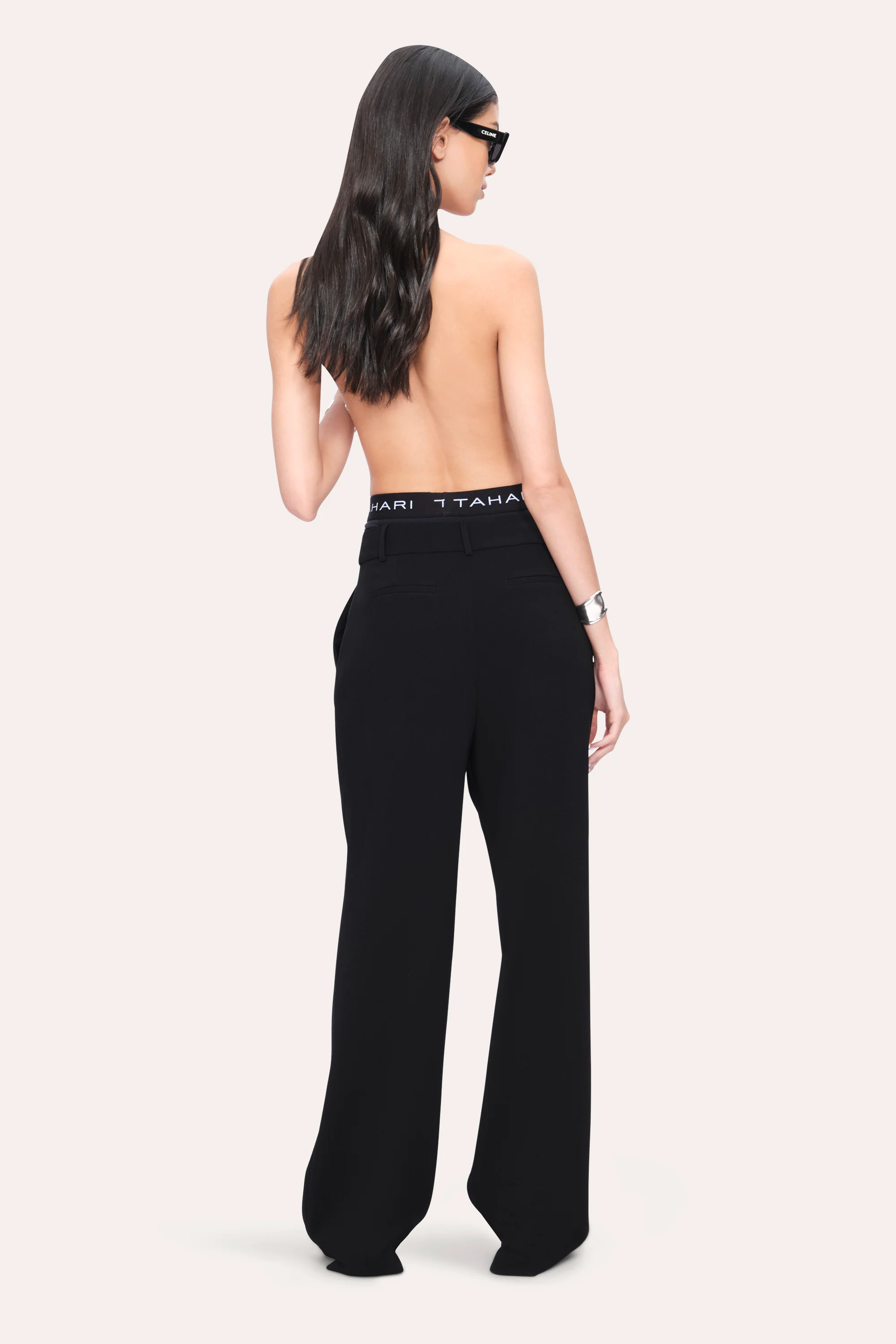 Crepe Pleated Pant - Image 3