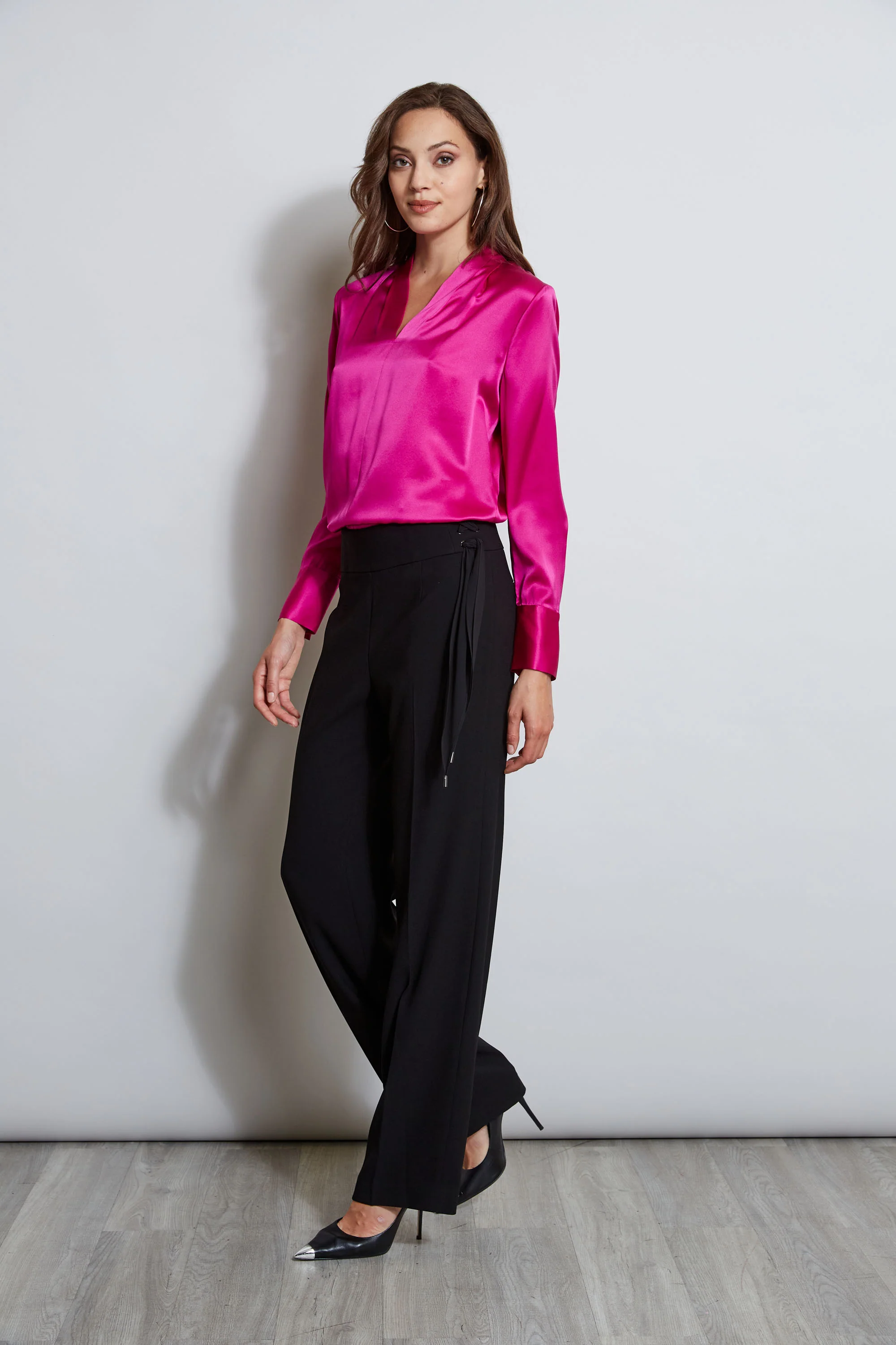 Crepe Side Tie Pant - Image 2