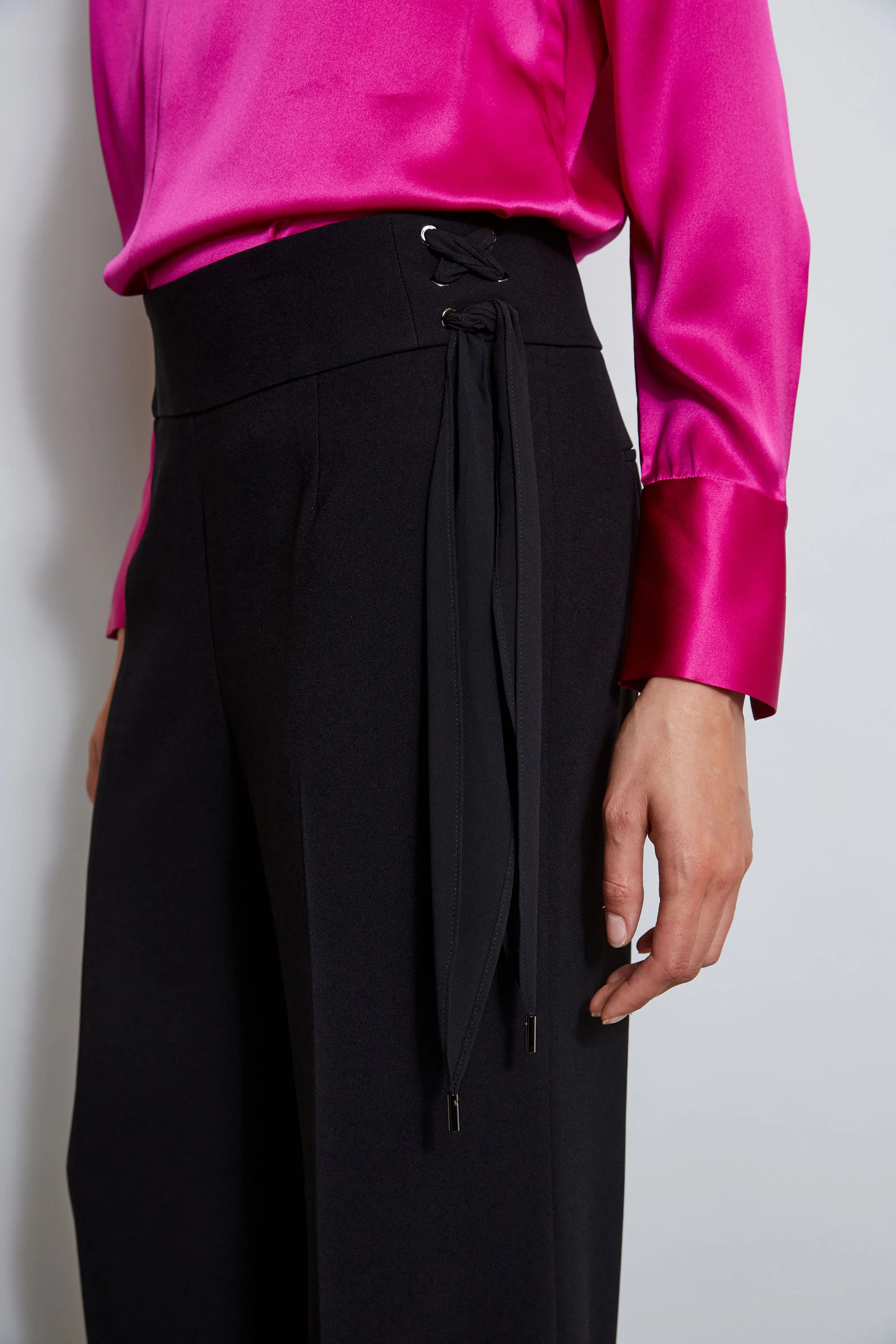 Crepe Side Tie Pant - Image 4