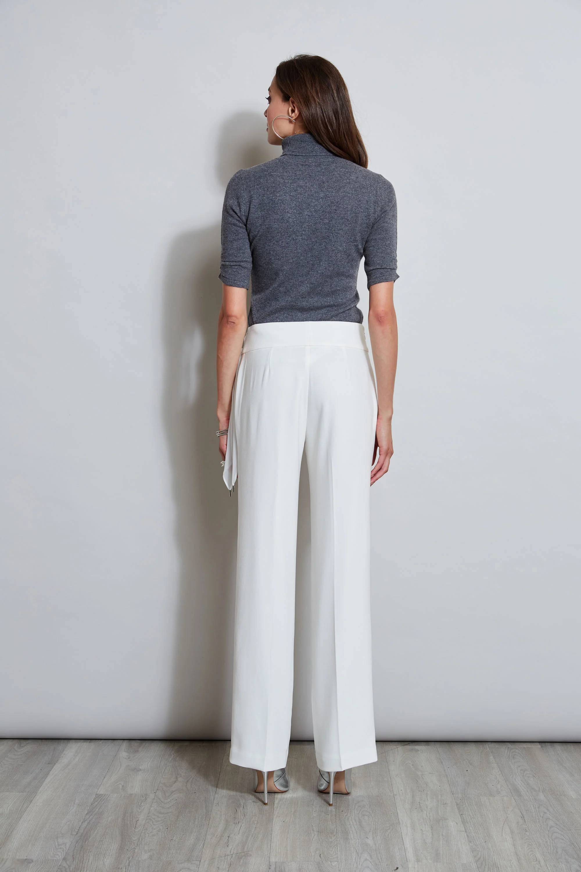 Crepe Side Tie Pant - Image 6