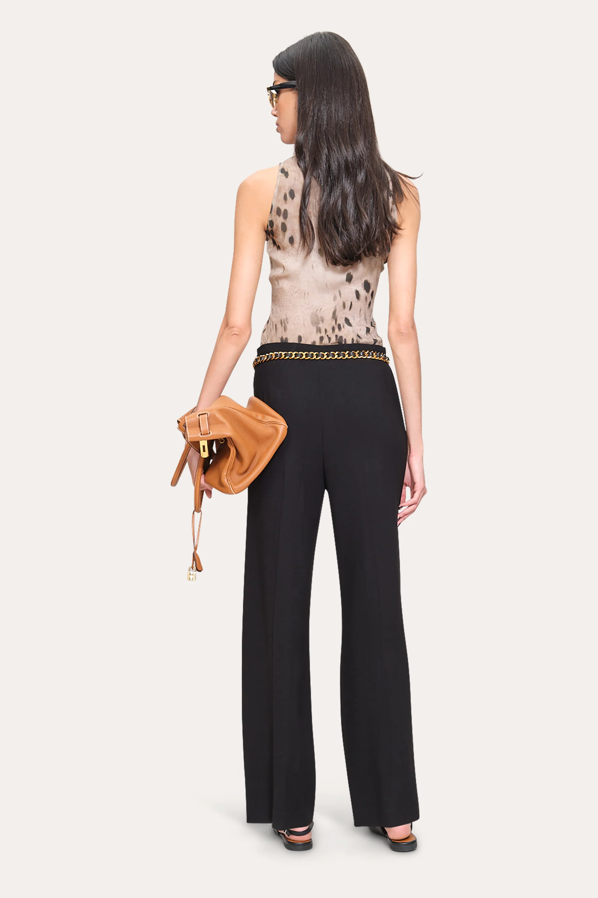 Crepe Wide Pant - Image 4