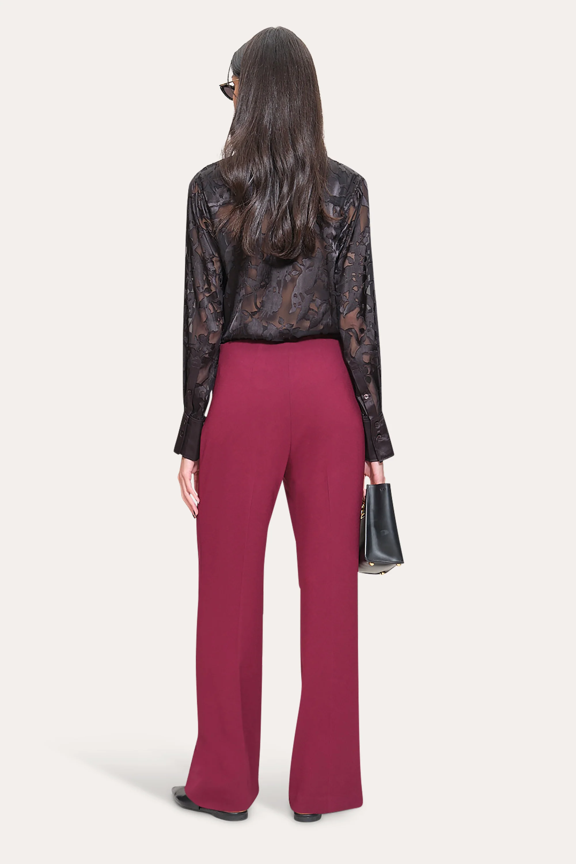Crepe Wide Pant - Image 4