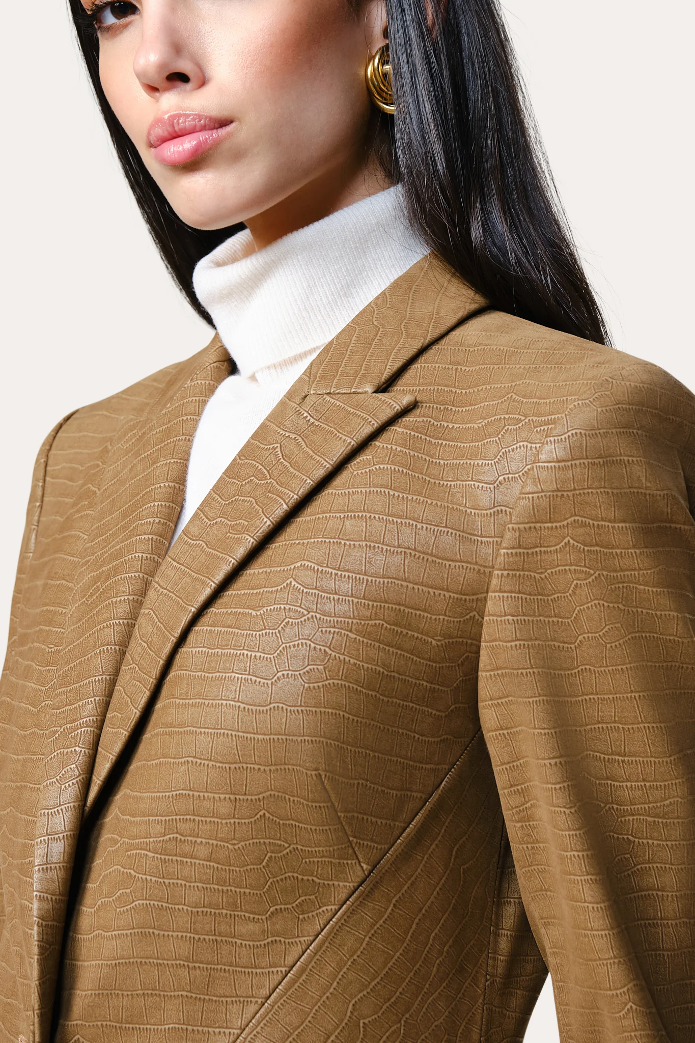 Crocodile Panel Blazer - Image 3