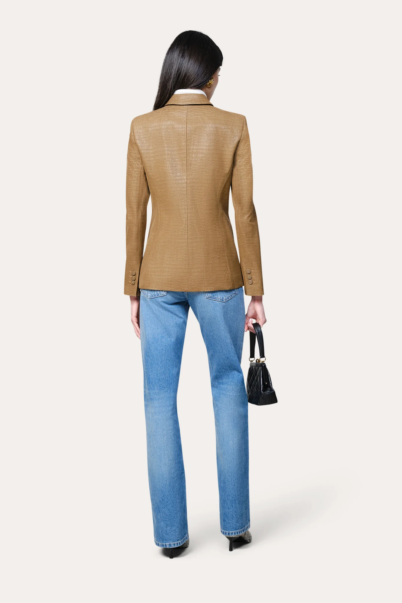Crocodile Panel Blazer - Image 4