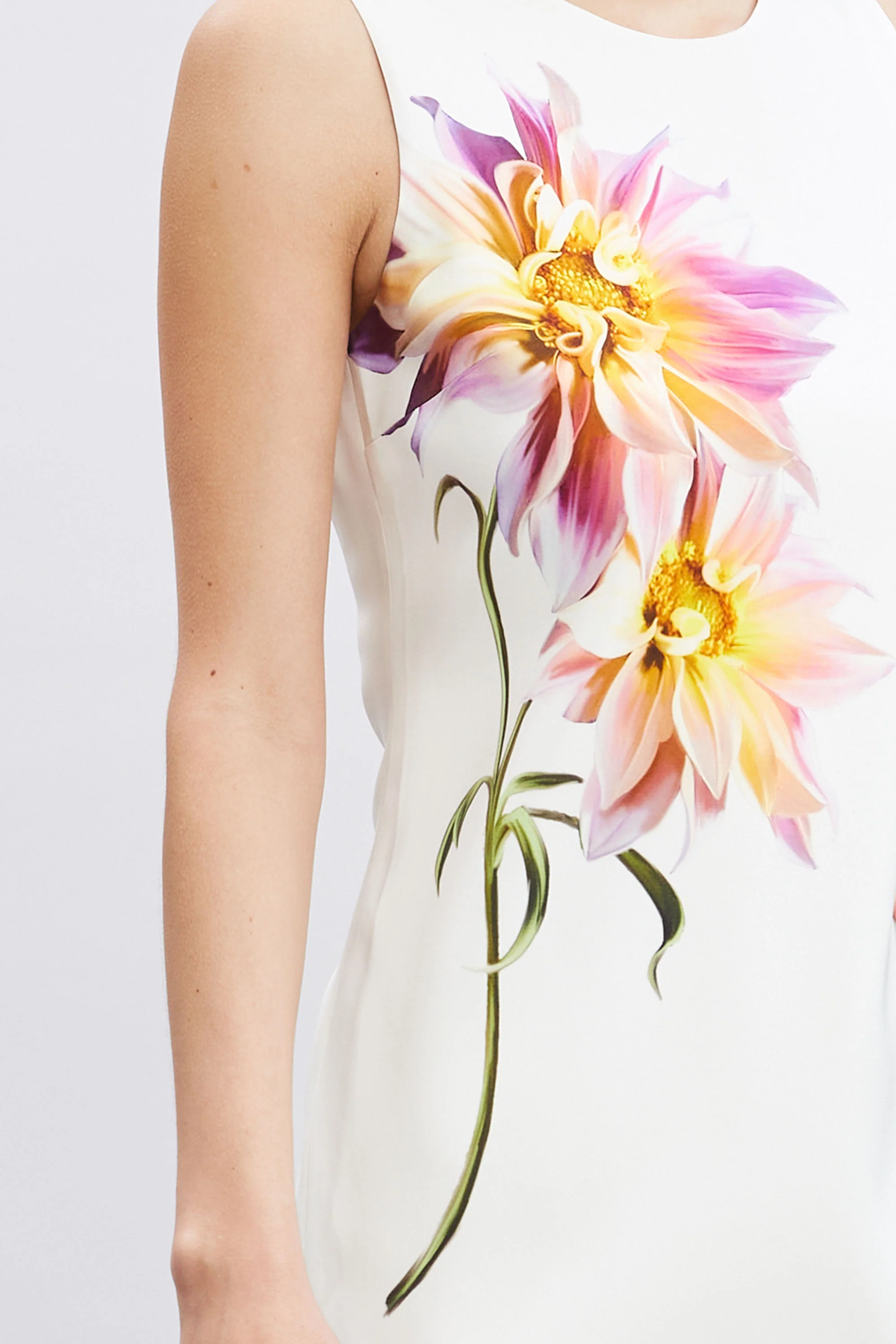 Dahlia Floral Shift Dress - Image 5
