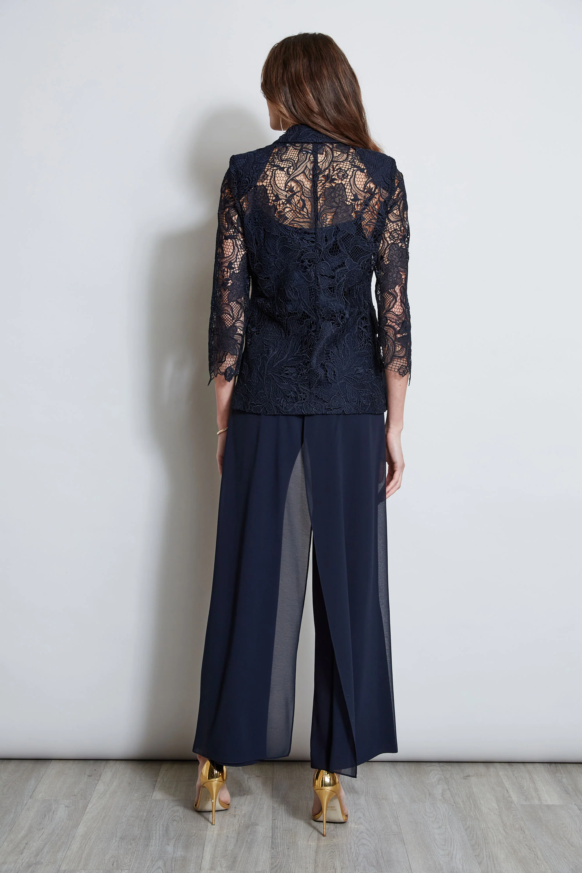 Double Breasted Lace Blazer - Image 6
