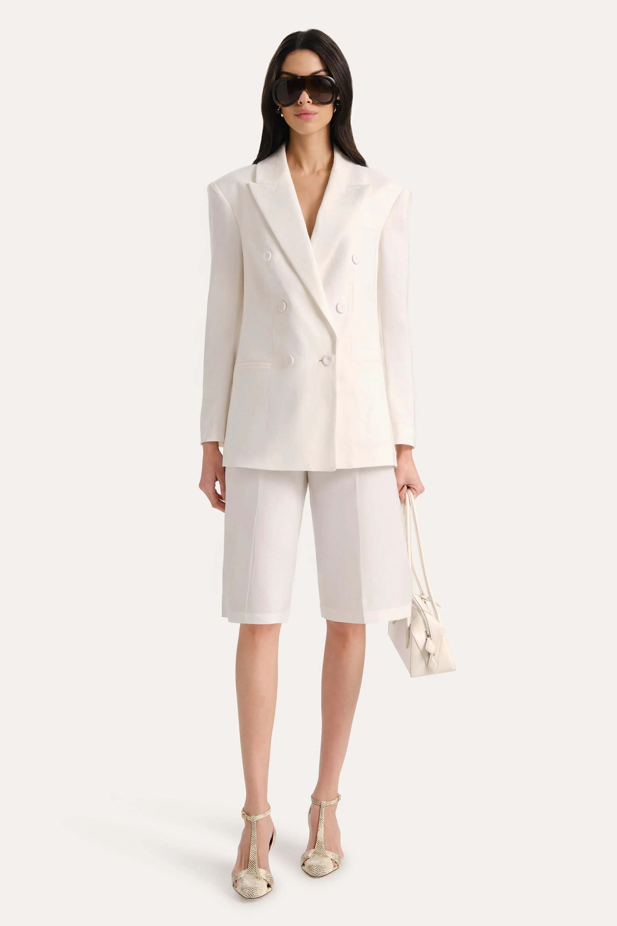 Stella Oversized Linen Blazer