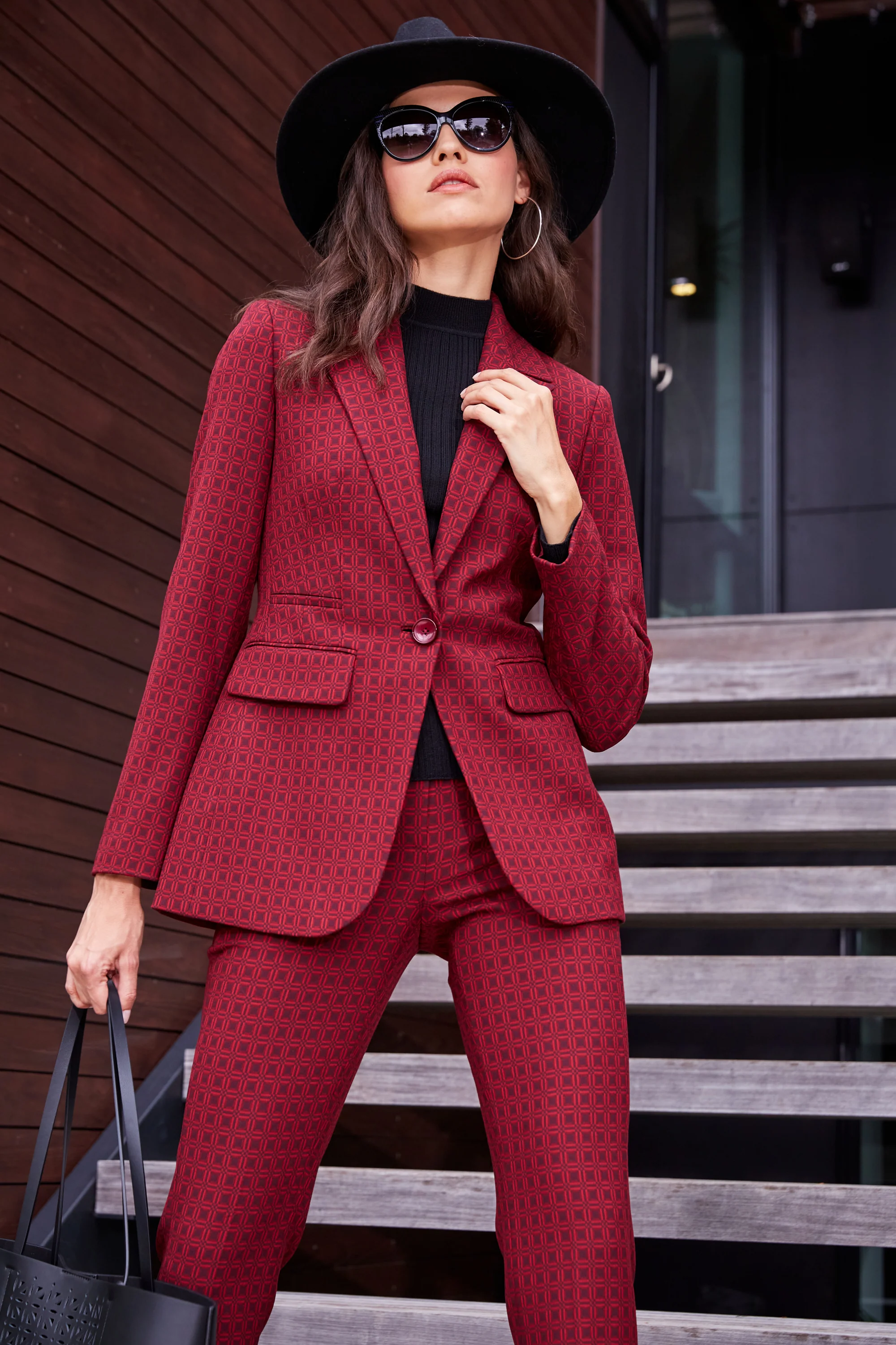 Deco Jaquard Blazer - Image 2