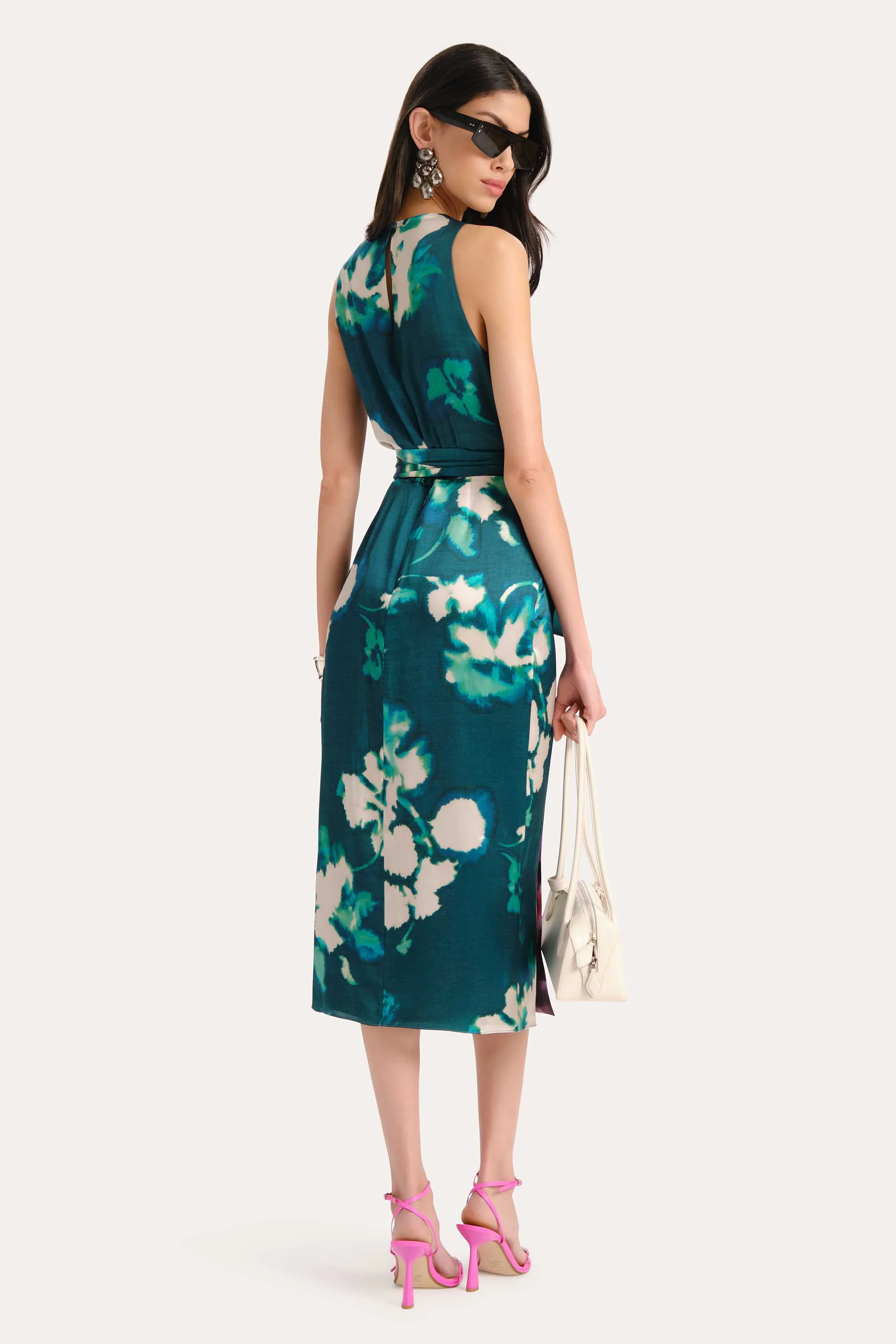Delilah-Rose Silk Midi Dress - Image 3