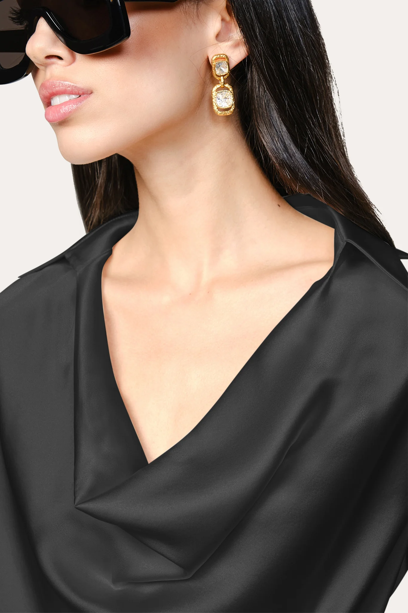 Silk Draped Top - Image 3