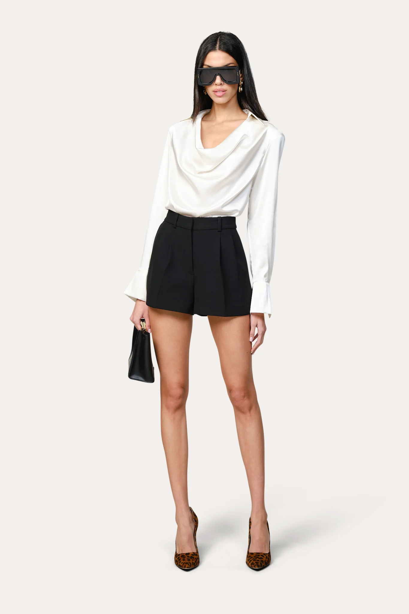 Silk Draped Top