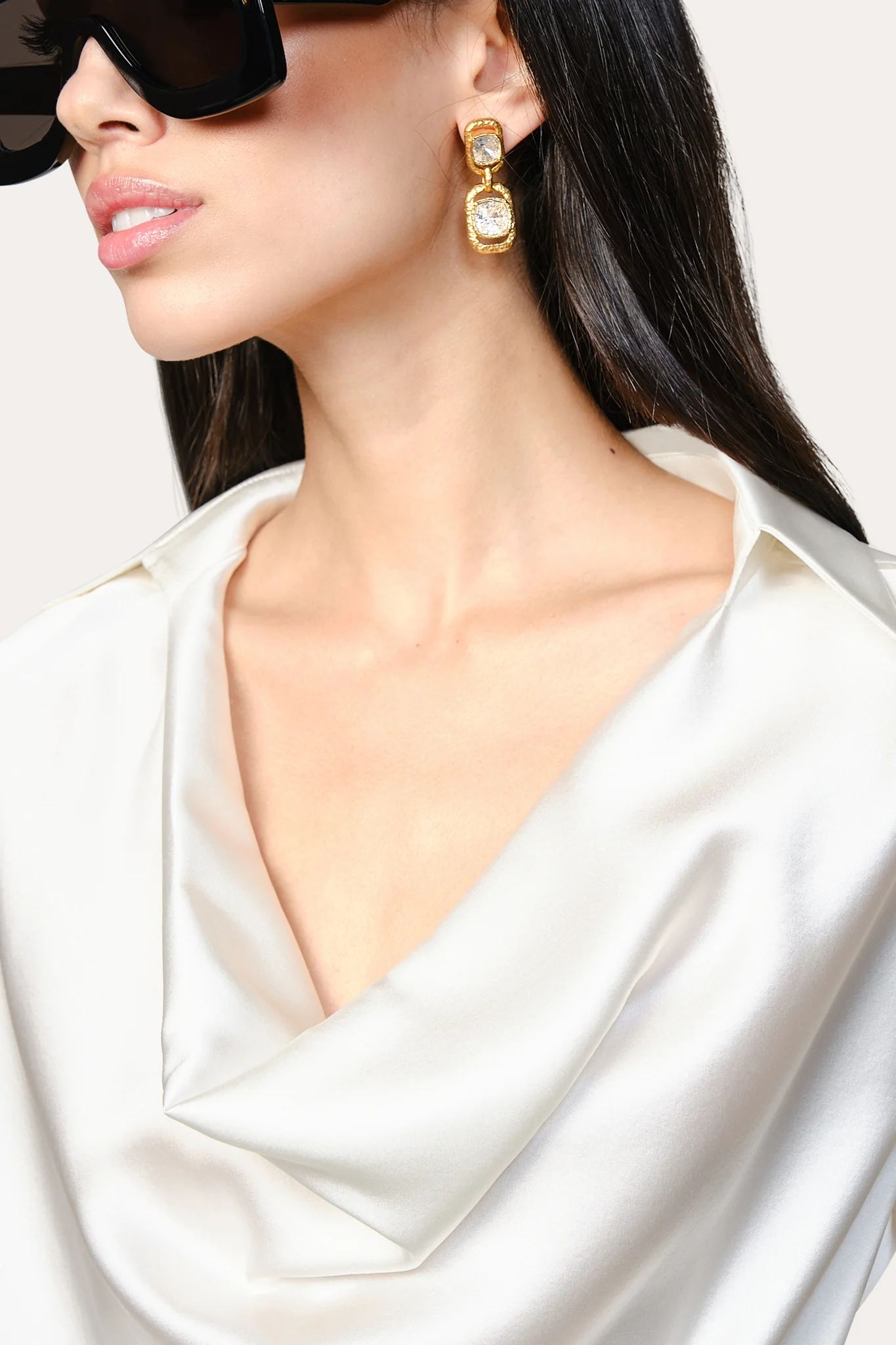 Silk Draped Top - Image 3