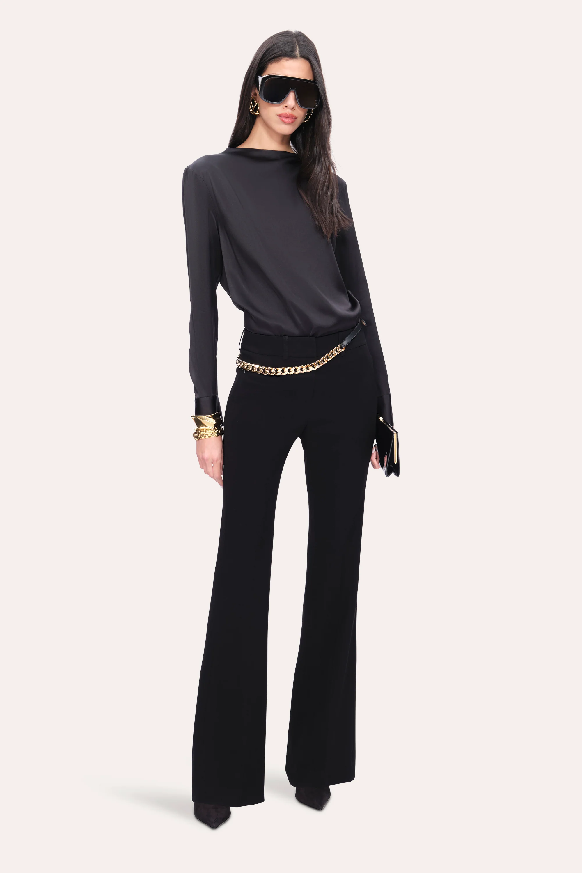Silk Draped Top