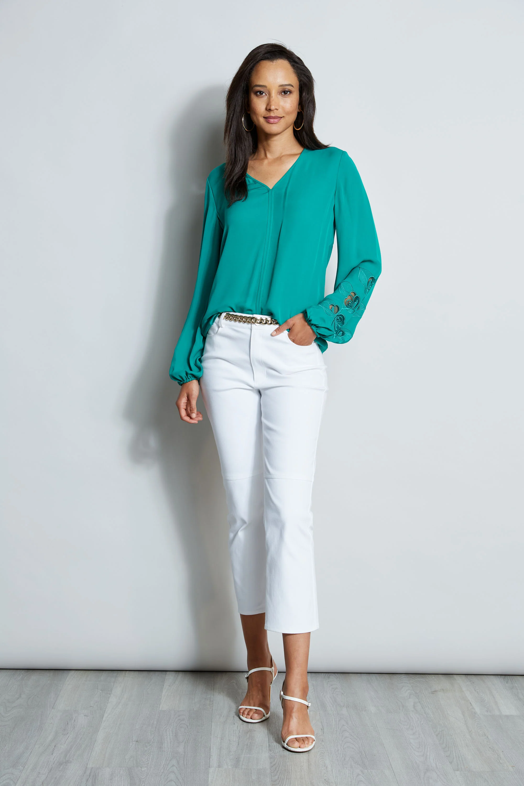Embroidered Long Sleeve Shirt - Image 4