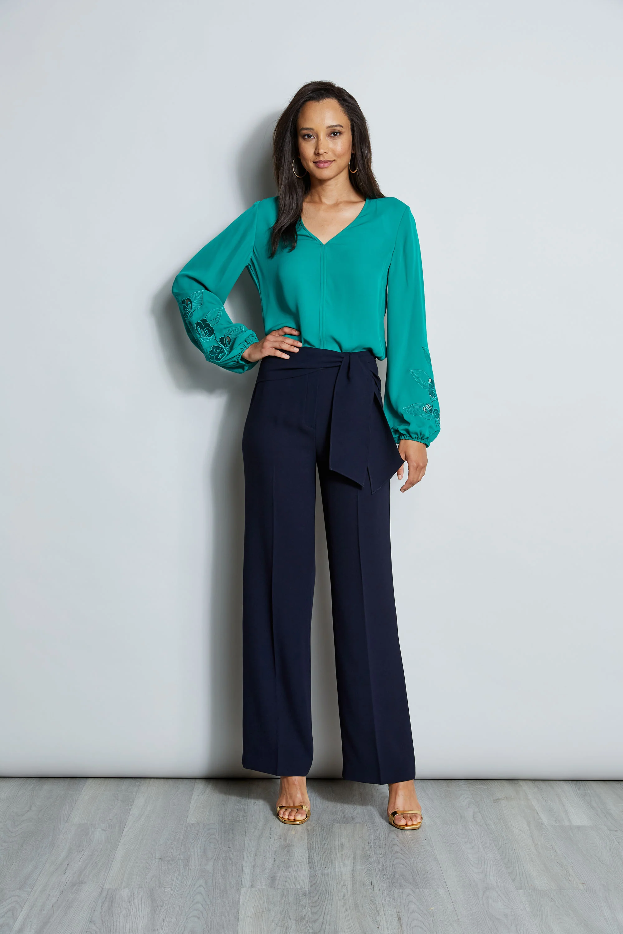 Embroidered Long Sleeve Shirt - Image 5