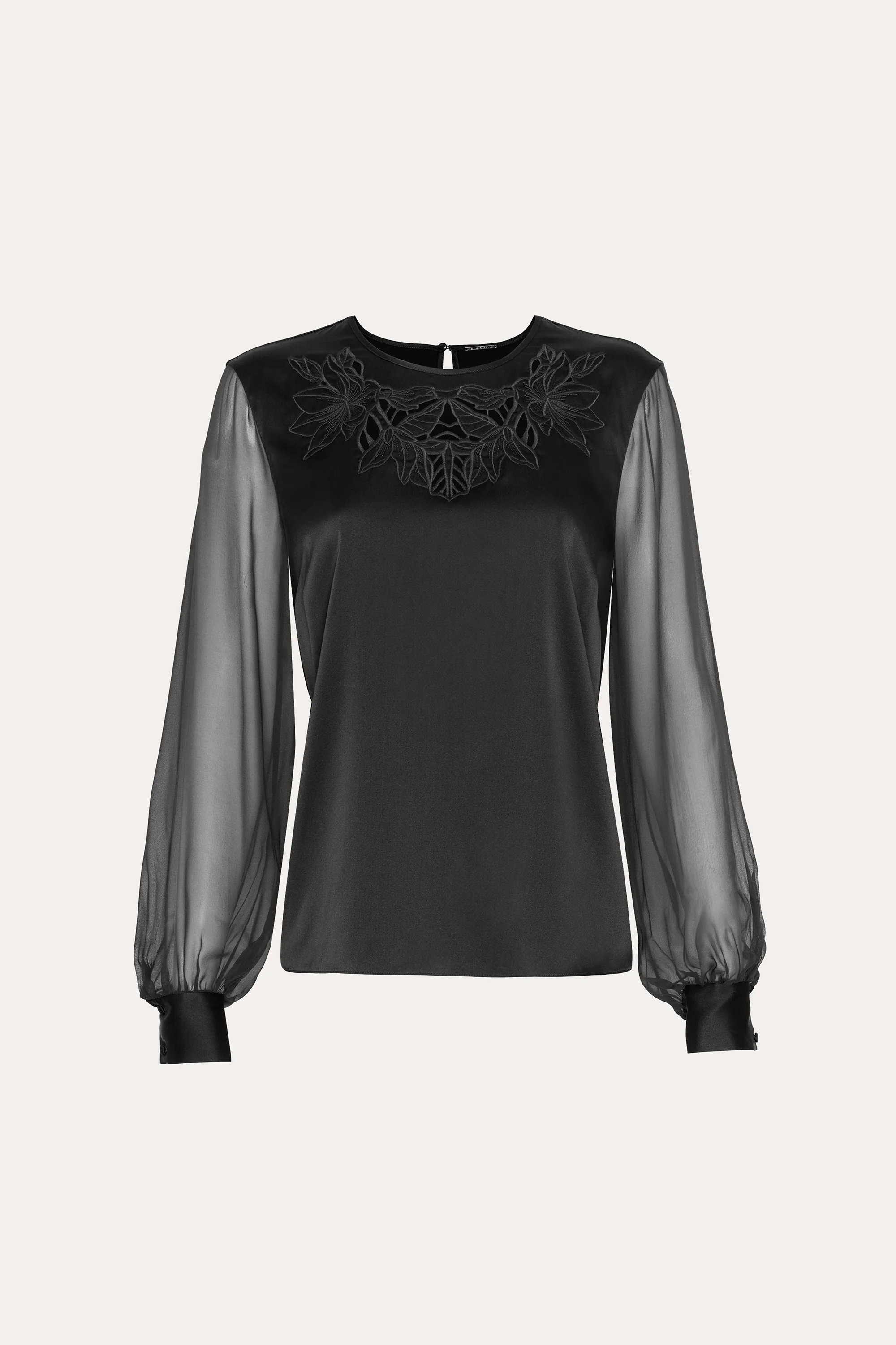 Olivia Silk Blouse - Image 2