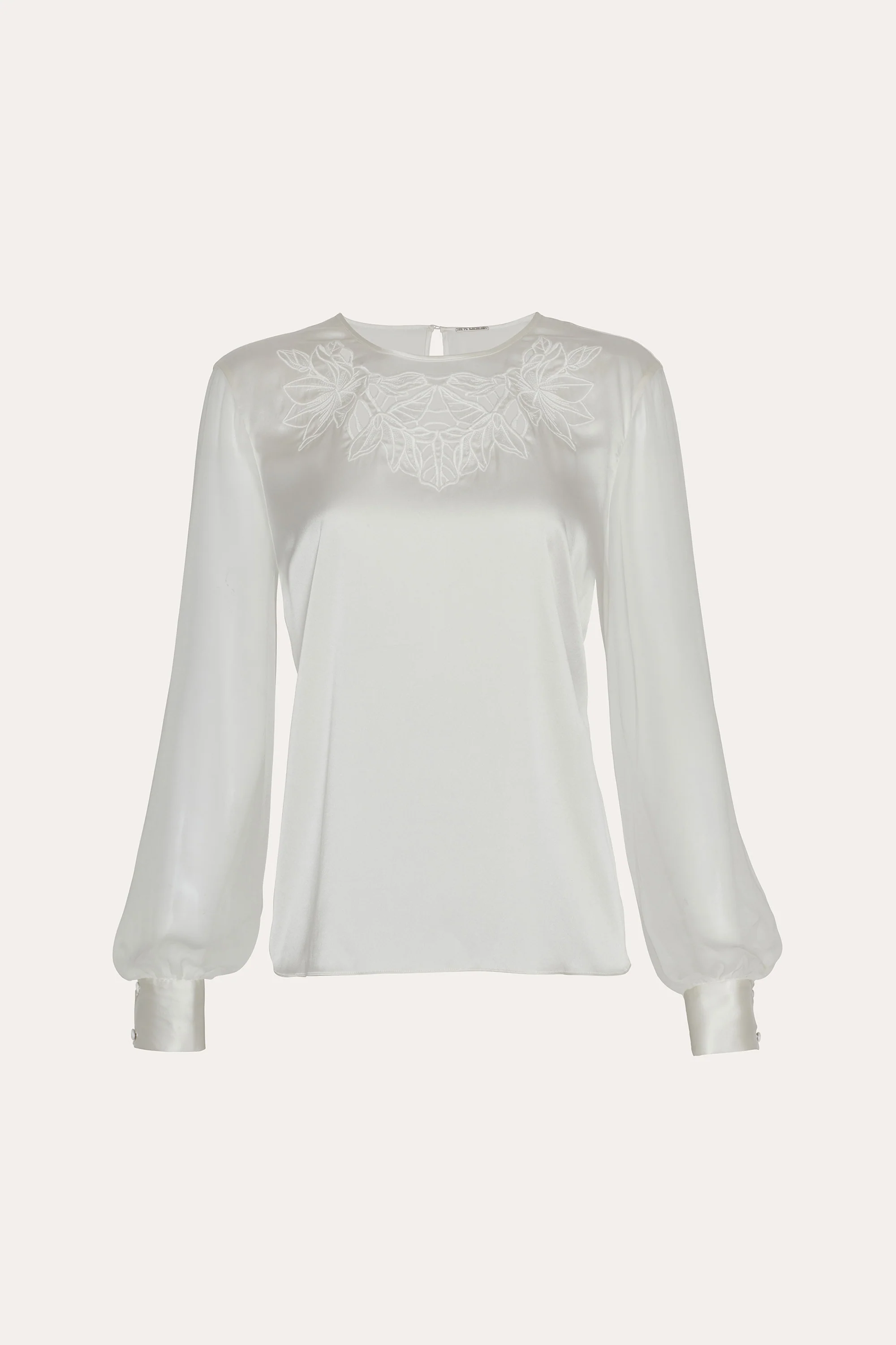 Olivia Silk Blouse - Image 2