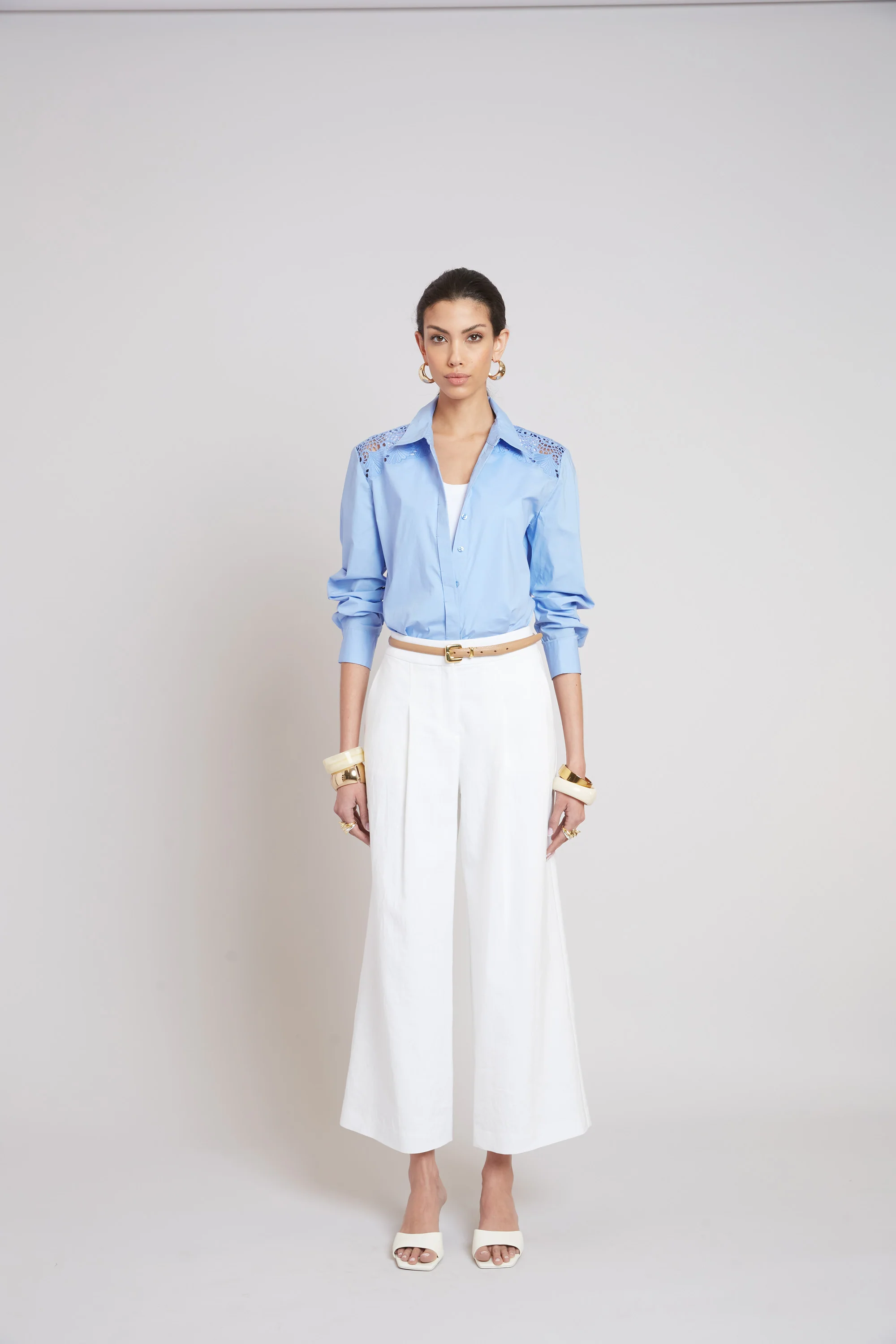 Embroidered Cotton Shirt - Image 2