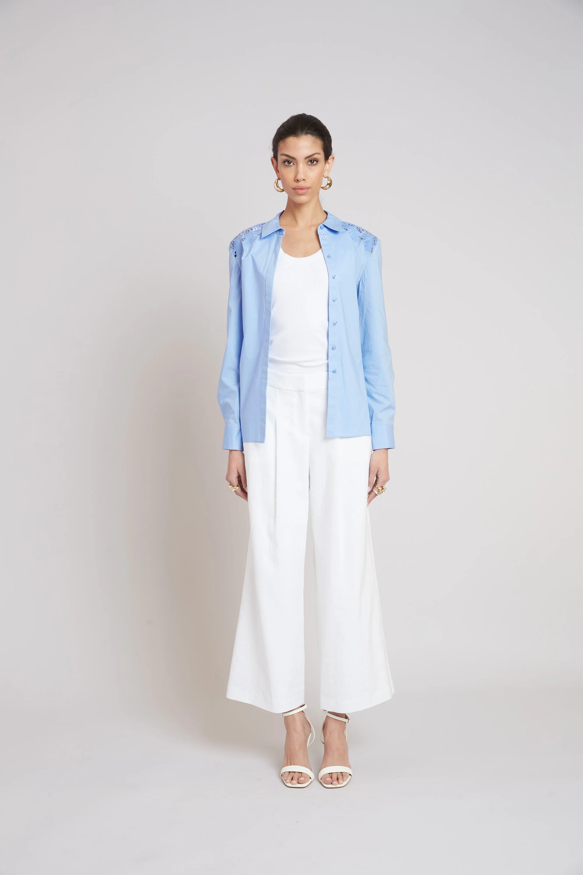 Embroidered Cotton Shirt - Image 4