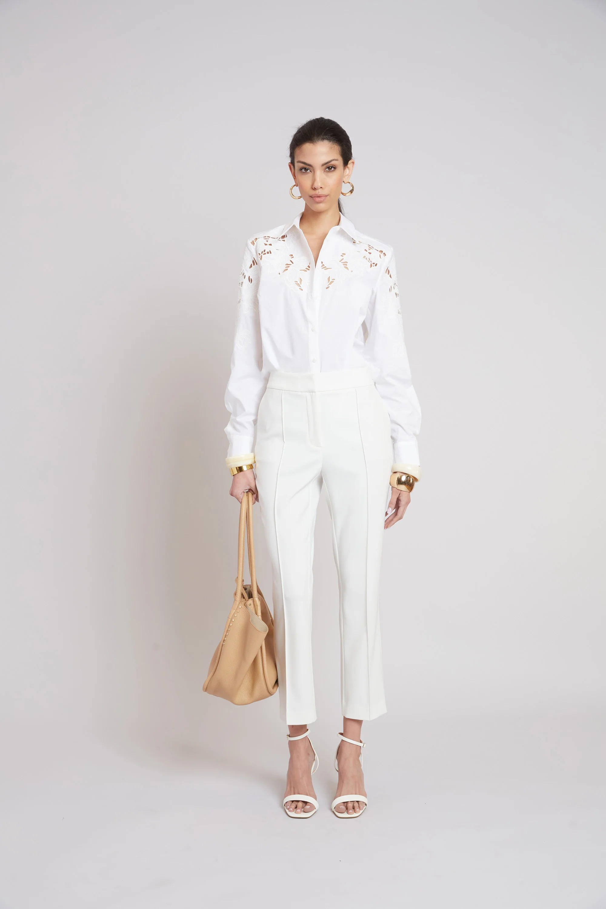 Openwork Cotton Shirt - Image 2