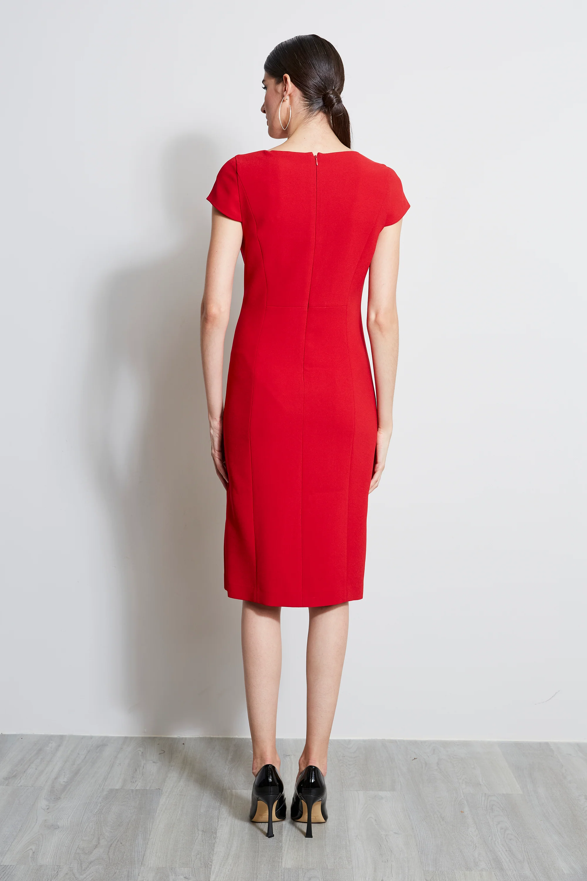 Cut Out Embroidered Dress - Image 3