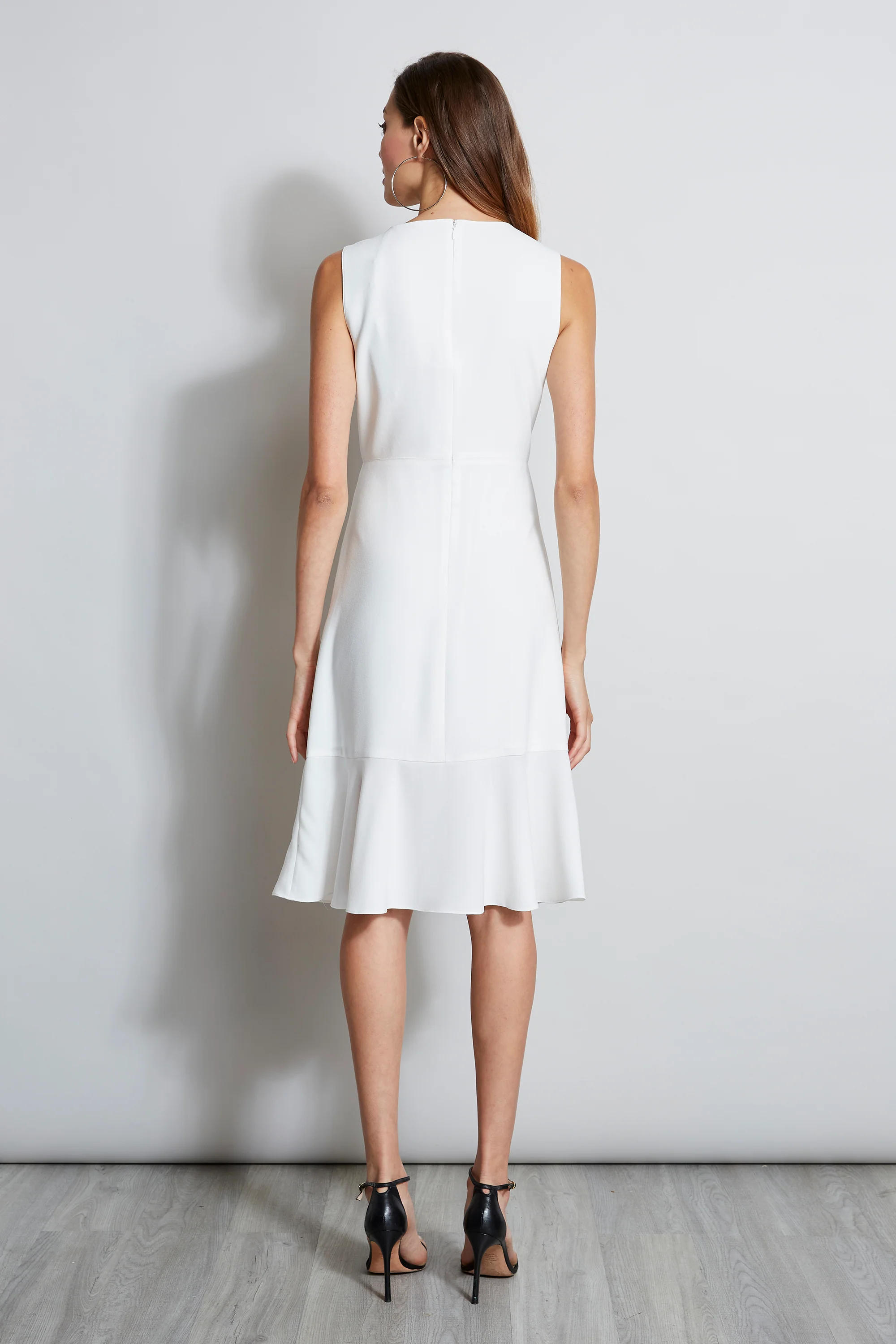 Embroidered Fit & Flare Dress - Image 4