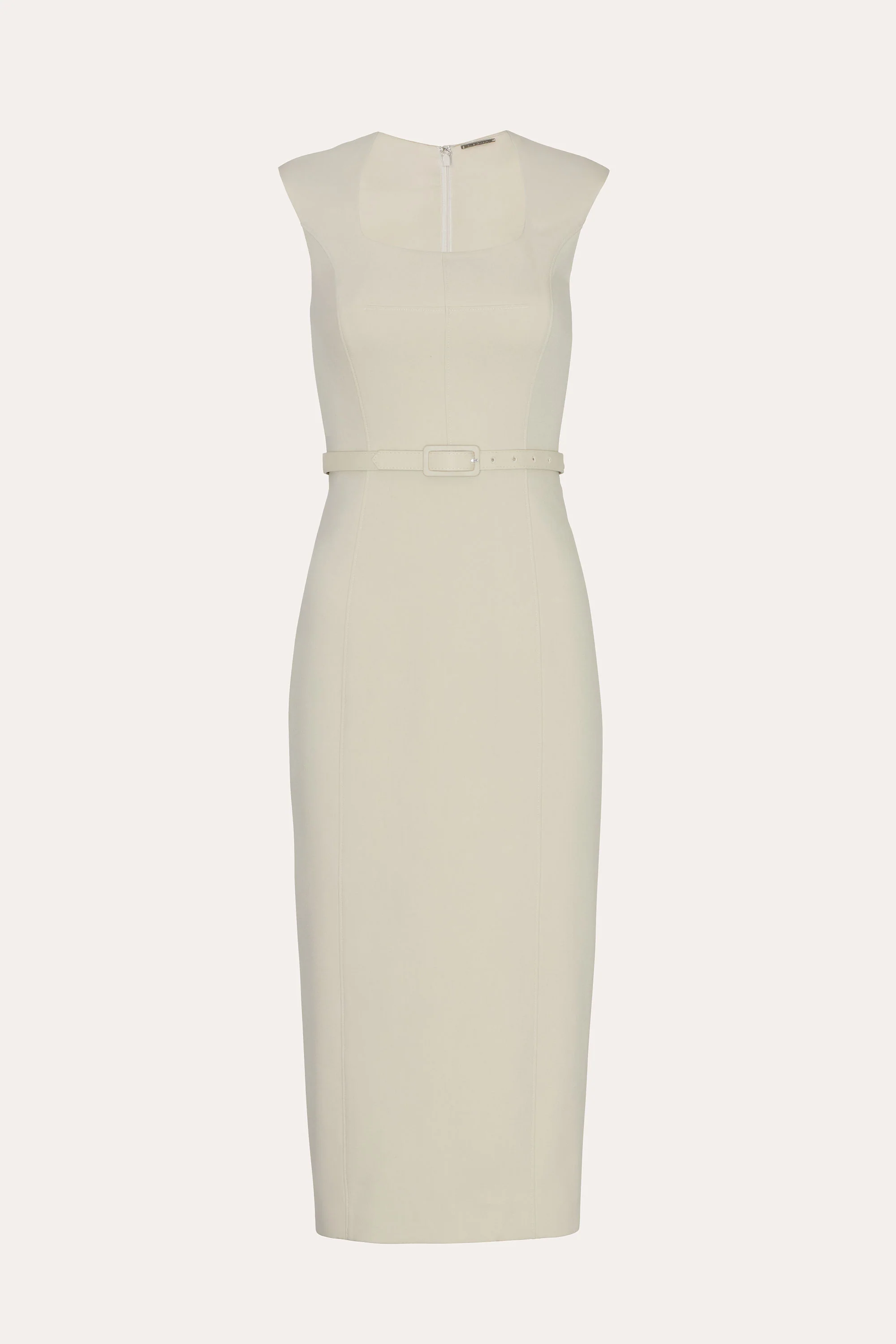 Margaret Belted Midi Dress - Image 2
