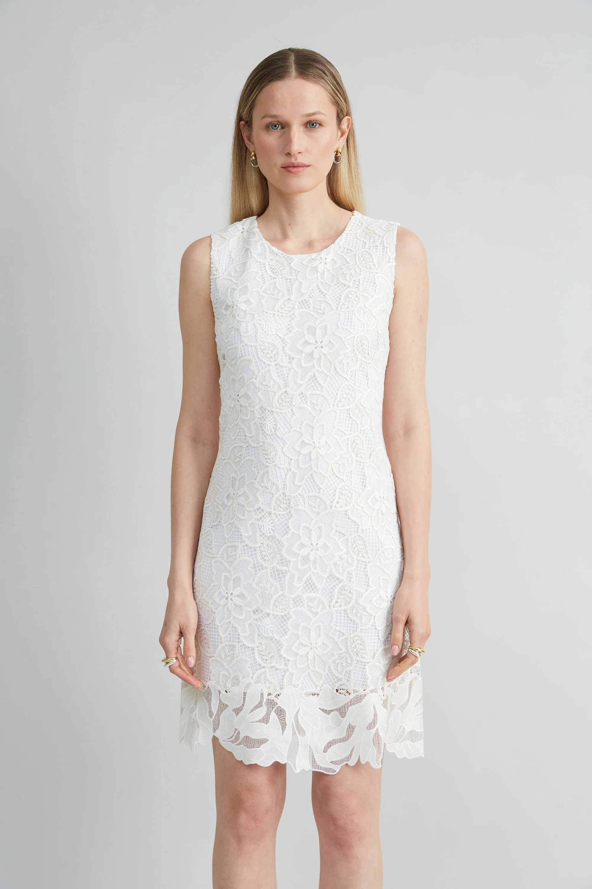 Lace Shift Dress - Image 2