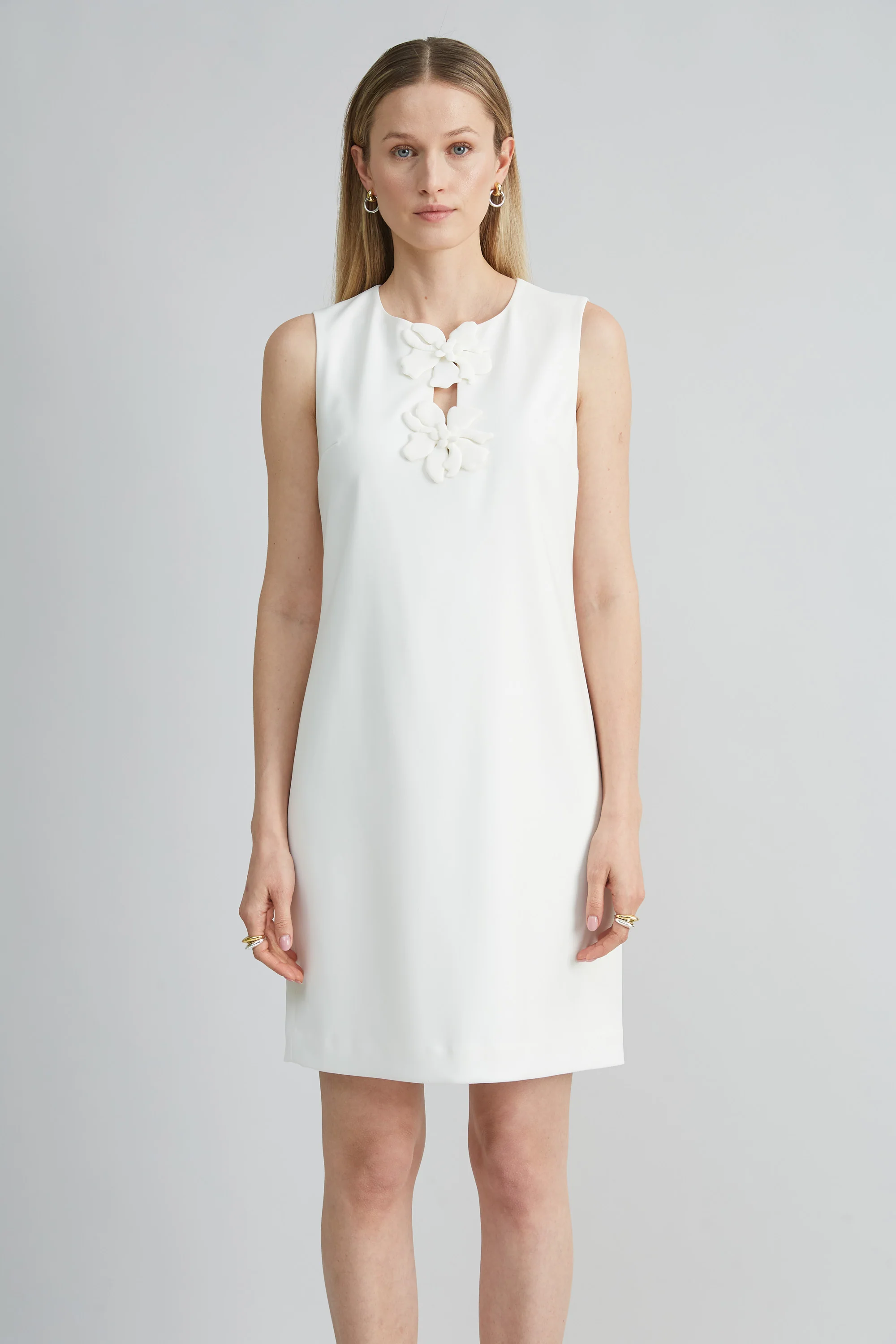 Flower Shift Dress - Image 2