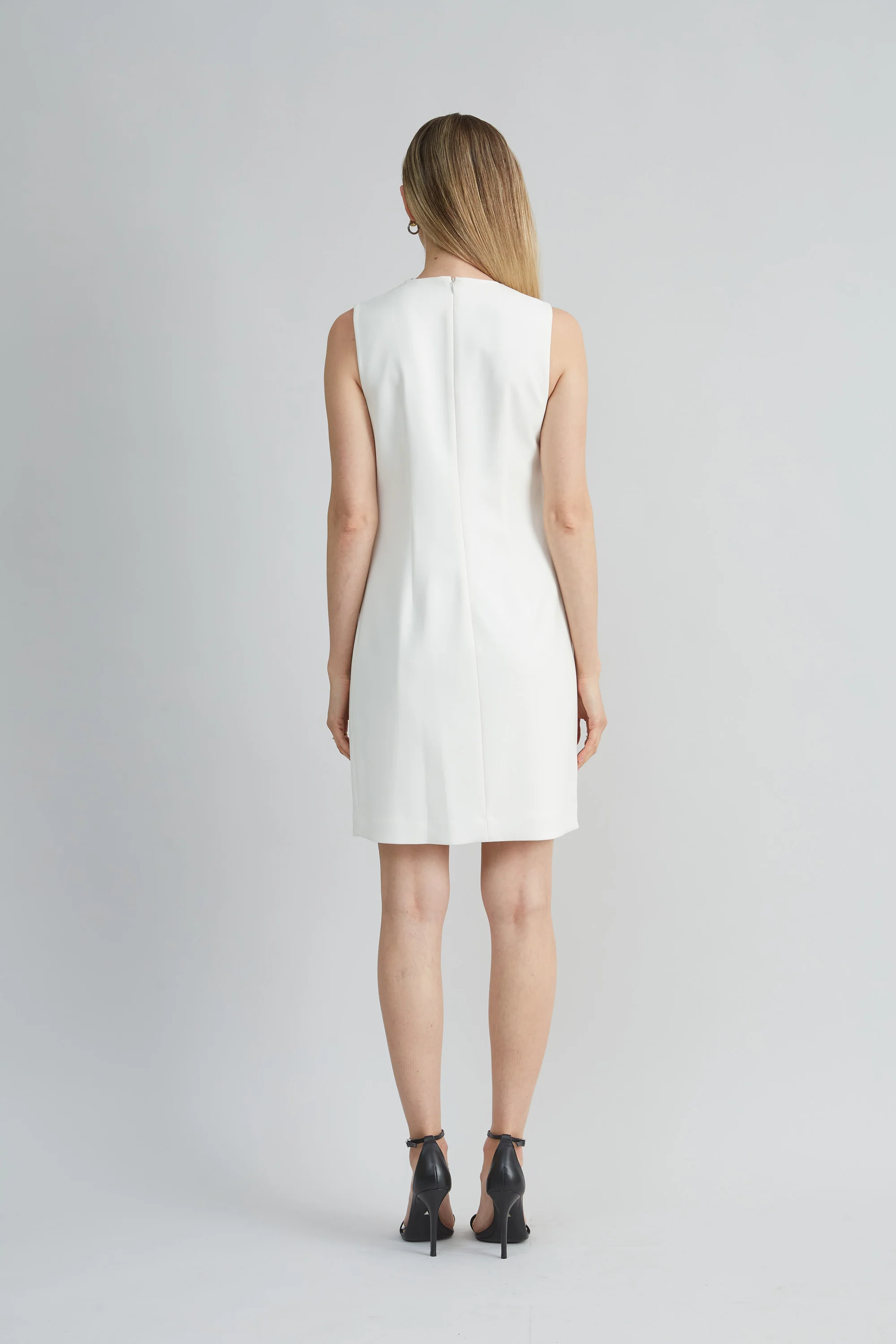 Flower Shift Dress - Image 4